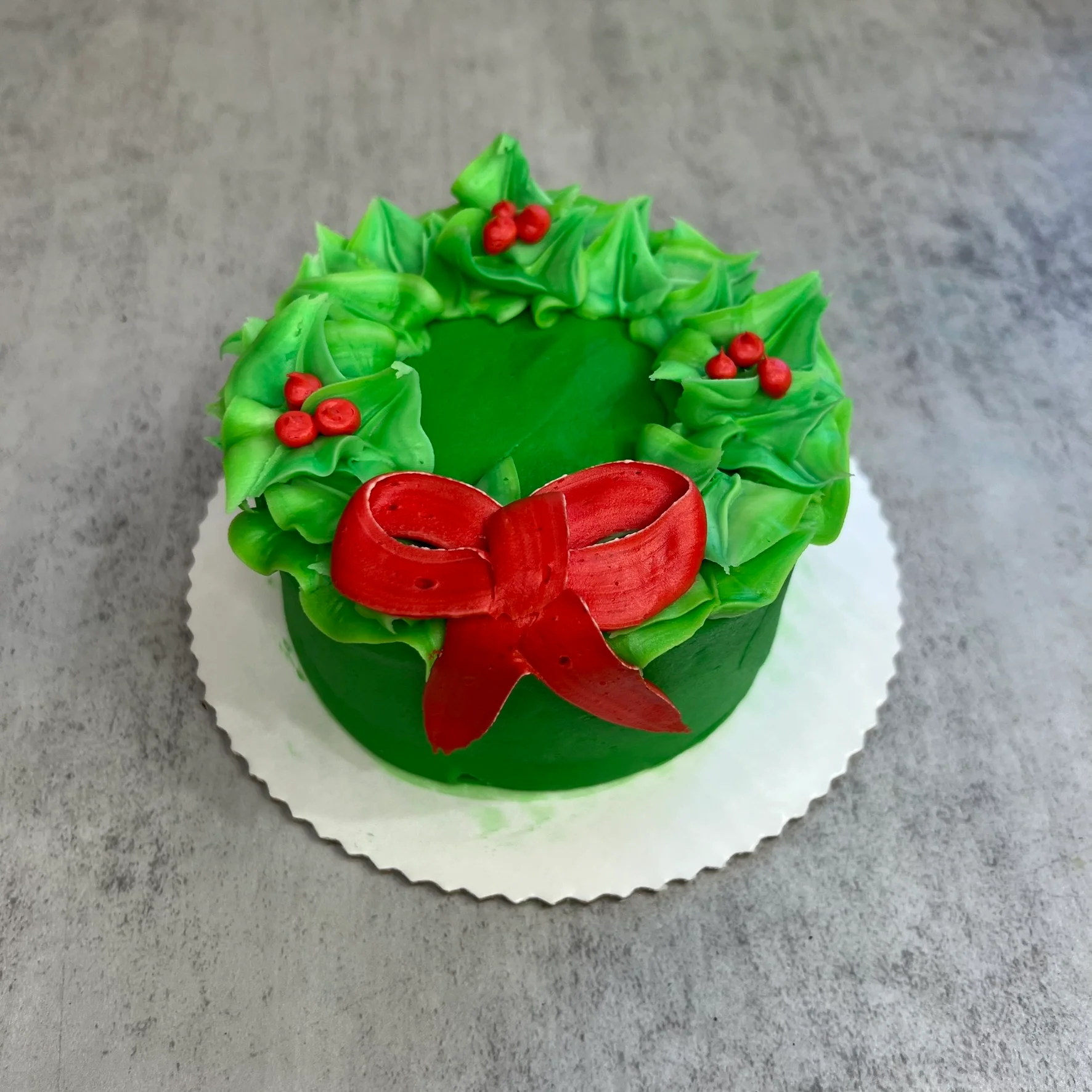 4" Lunchbox Bento Cake (Christmas) - Image 4
