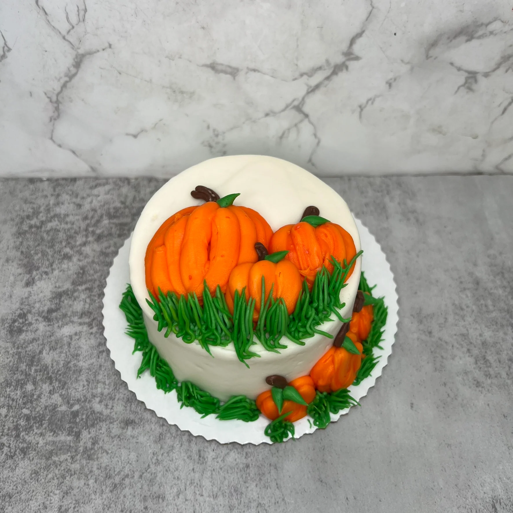 4" Lunchbox Bento Cake - Fall Design - Image 3