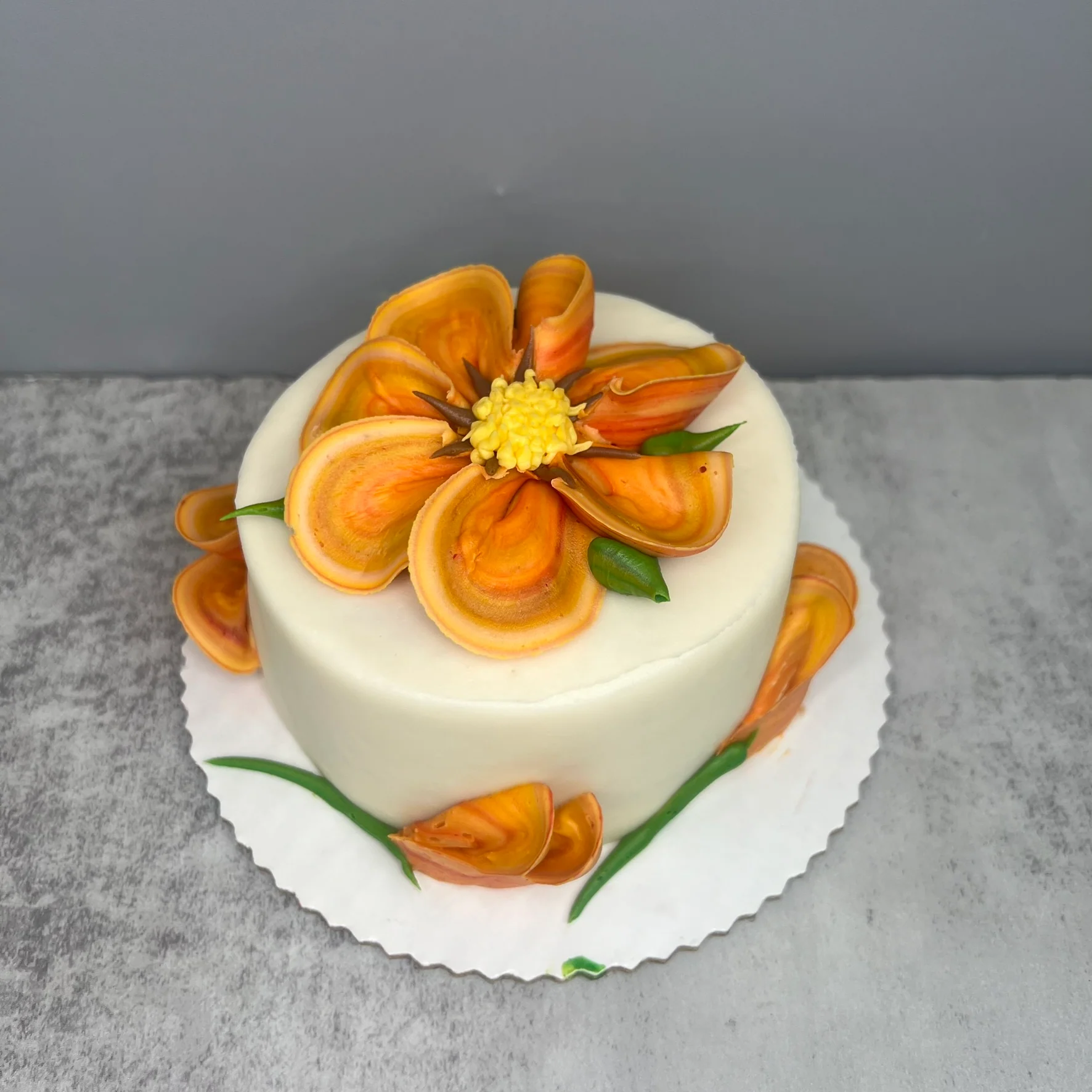 4" Lunchbox Bento Cake - Fall Design - Image 6