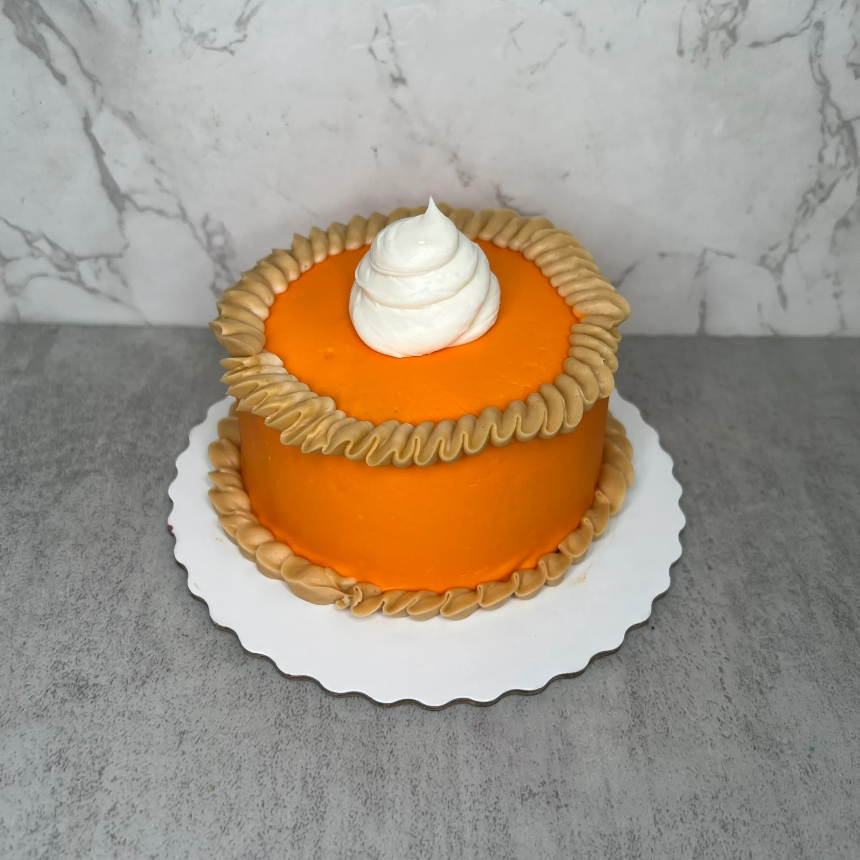 4" Lunchbox Bento Cake - Fall Design - Image 7
