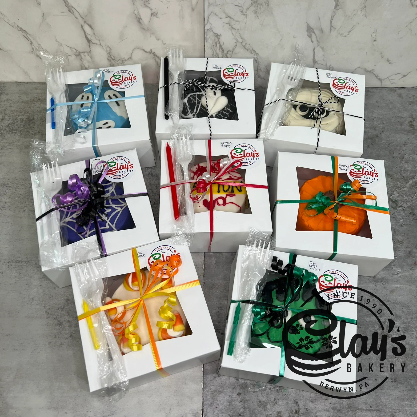 4" Lunchbox Bento Cake (Halloween) - Image 2