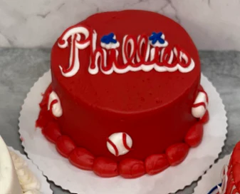 4" Lunchbox Bento Cake (Phillies) - Image 3