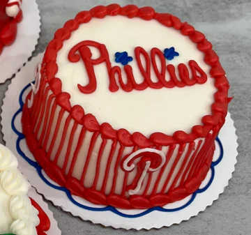 4" Lunchbox Bento Cake (Phillies) - Image 4