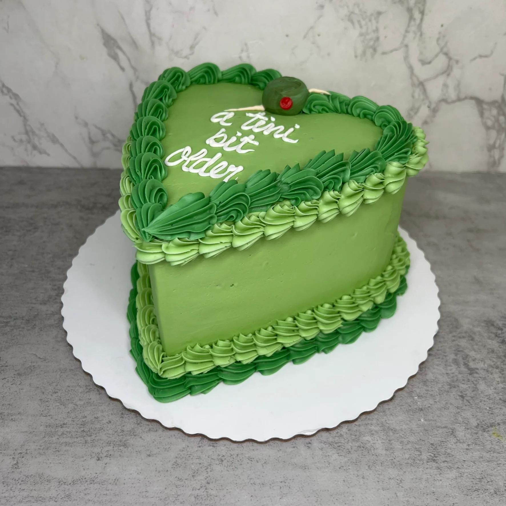 A Tini Bit Older - Heart Shaped Cake - Image 3