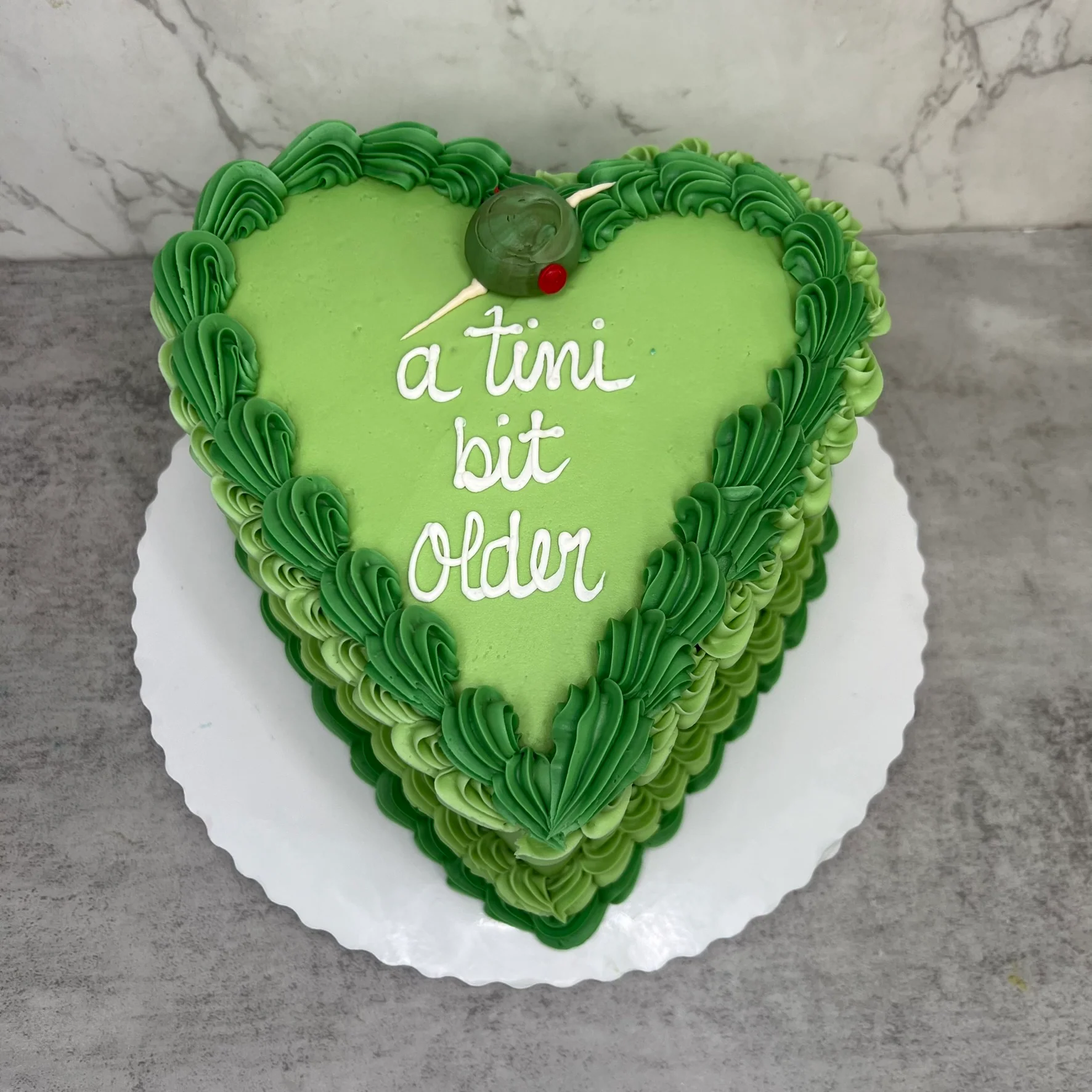 A Tini Bit Older - Heart Shaped Cake - Image 4