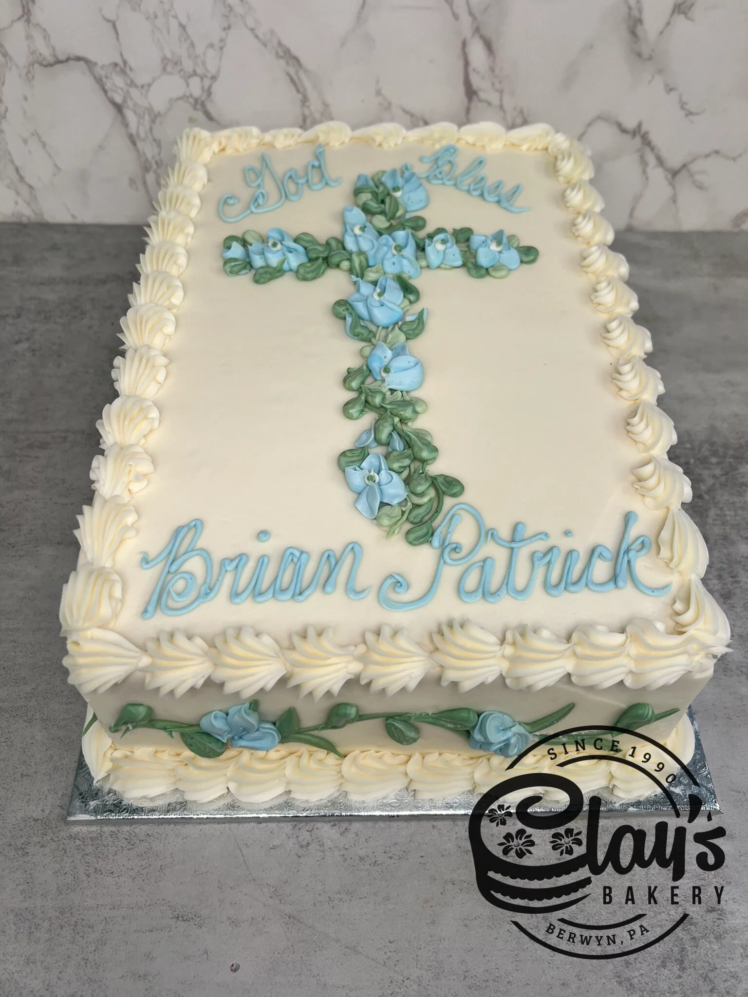 Beautiful Greenery Cross