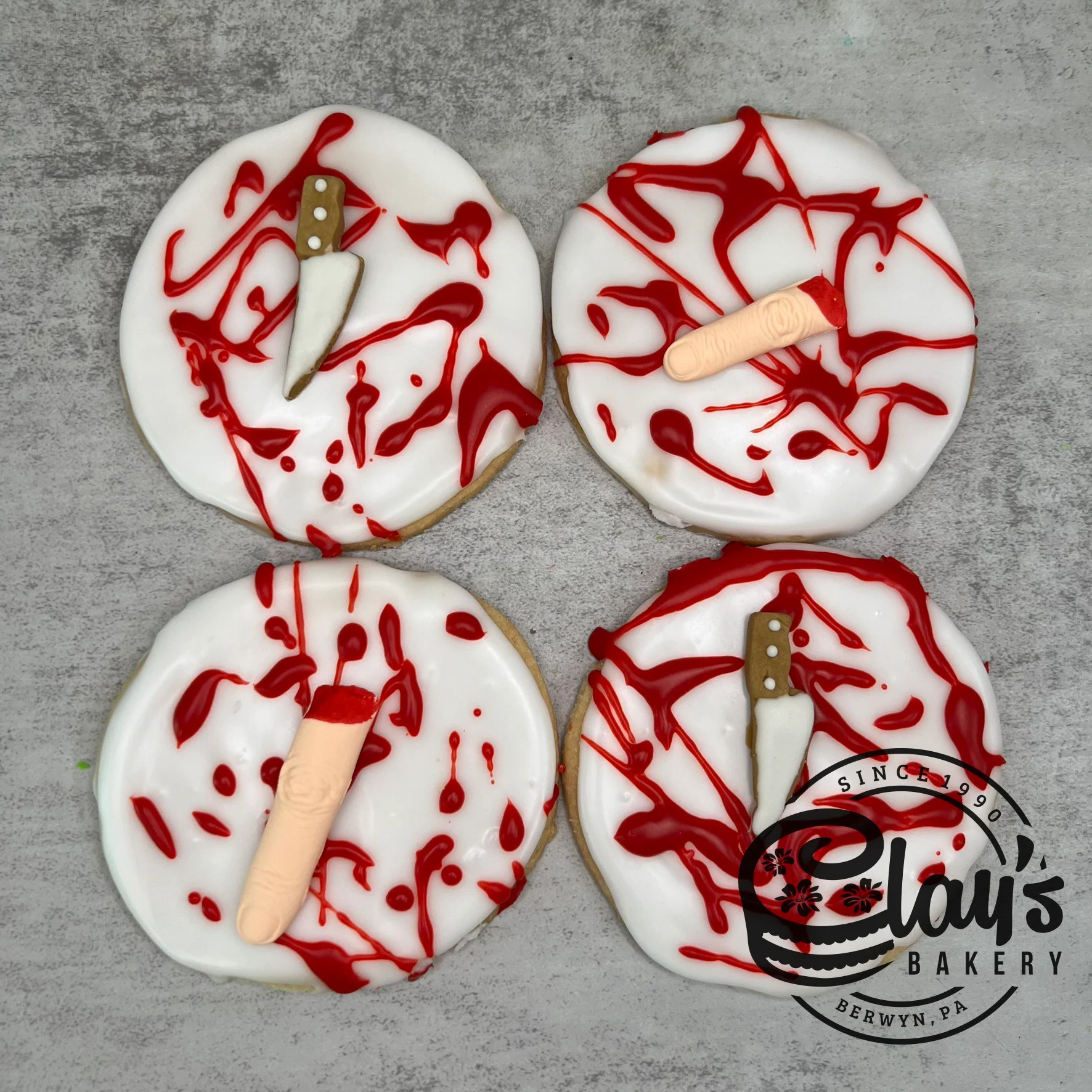 Bloody Fingers and Knives Cookies - Image 2