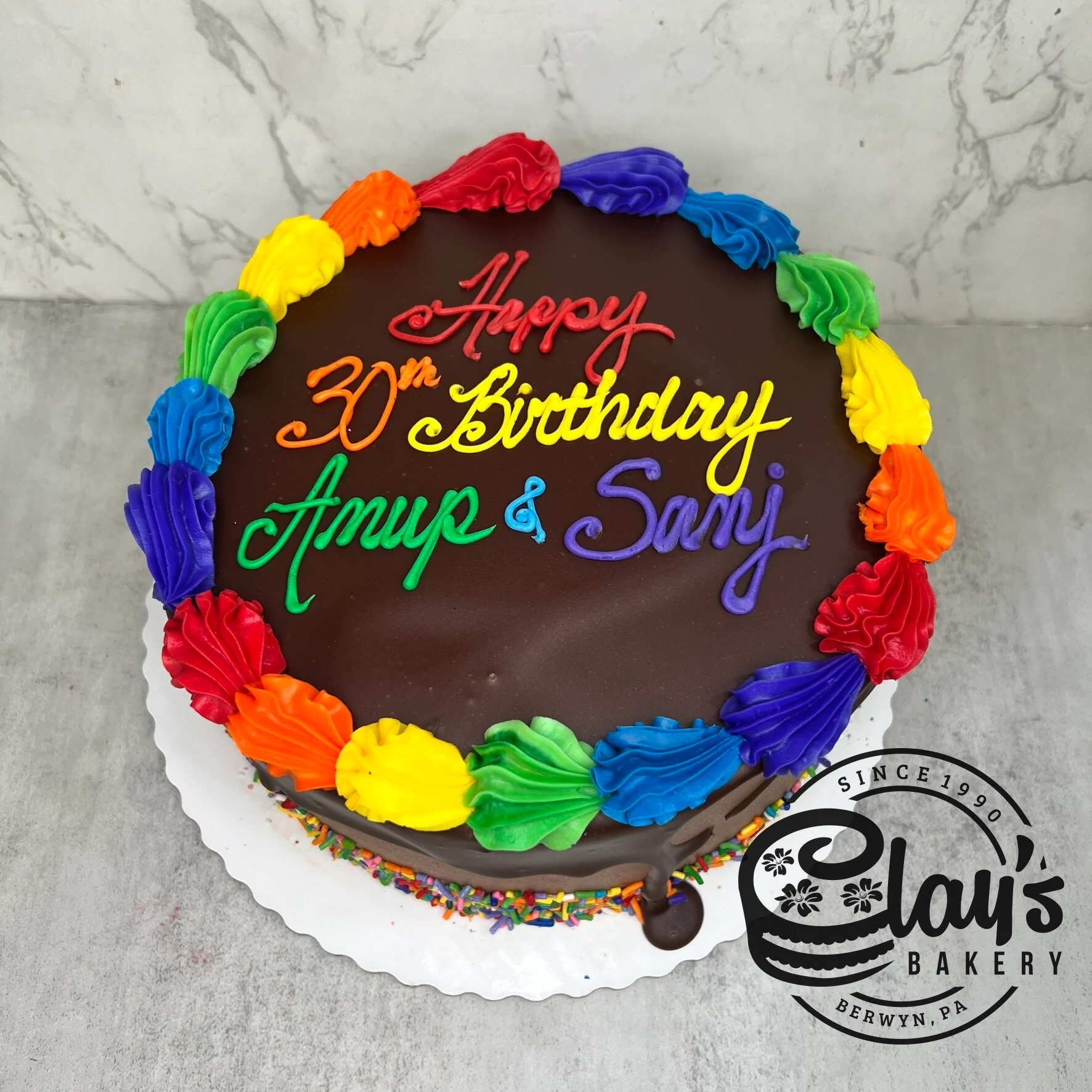 Chocolate Dipped Rainbow Trim - Image 2