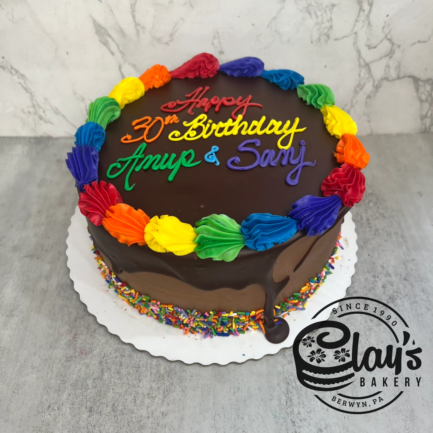 Chocolate Dipped Rainbow Trim - Image 3