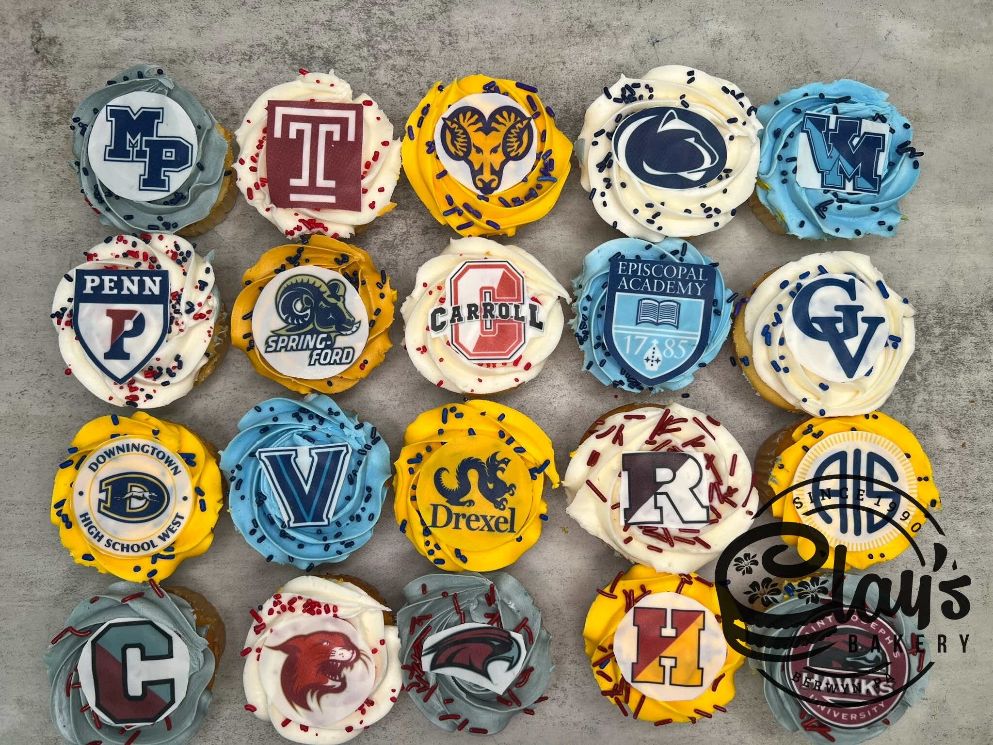 College or High School Logo Cupcakes - Image 2