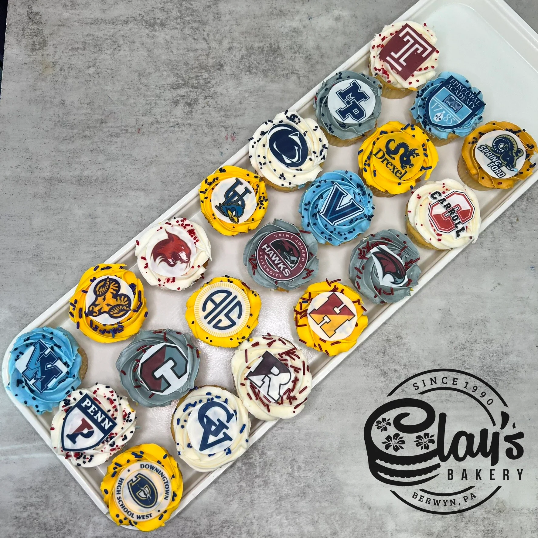 College or High School Logo Cupcakes - Image 3