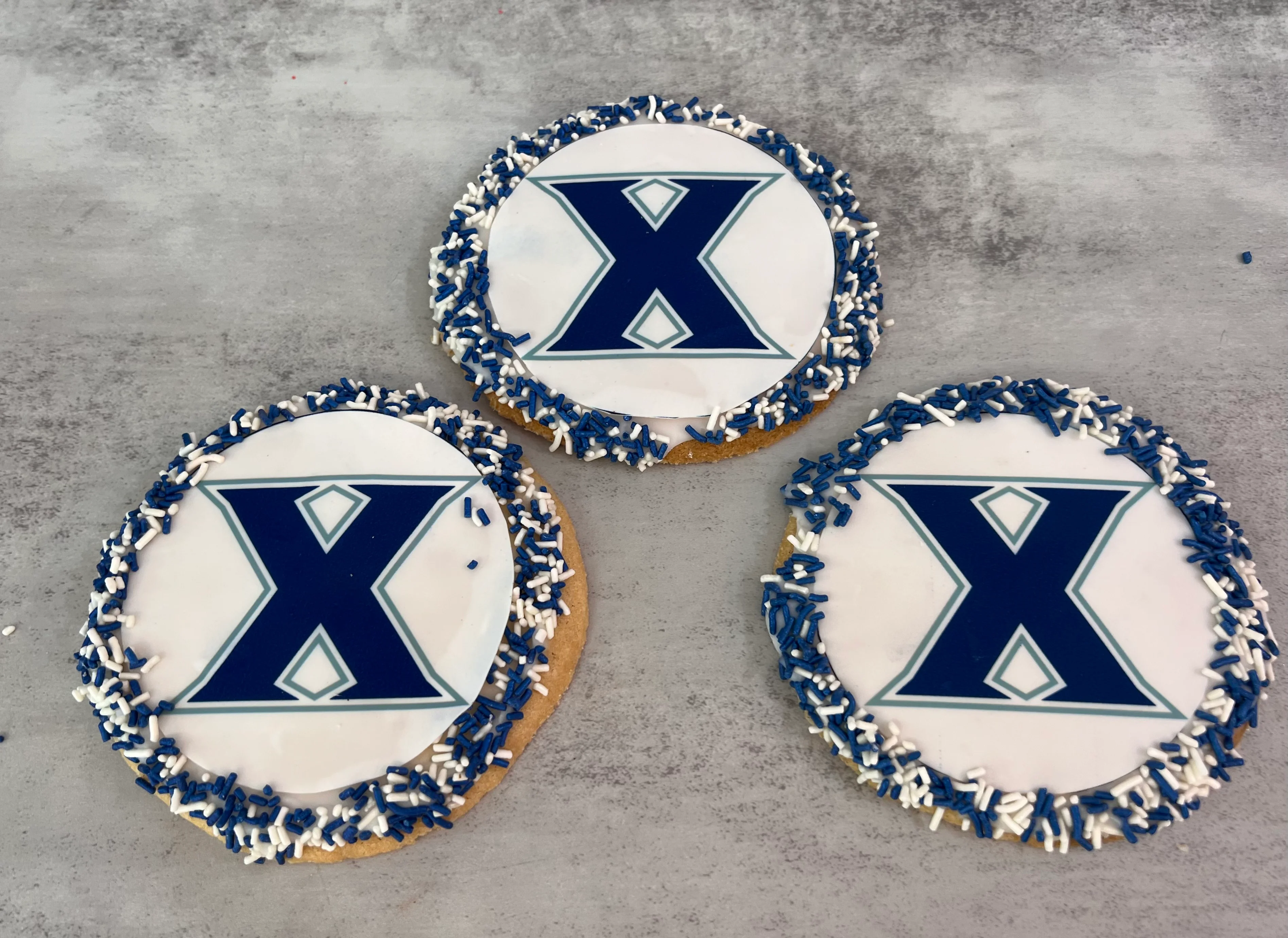 College or High School Logo Edible Image Cookies
