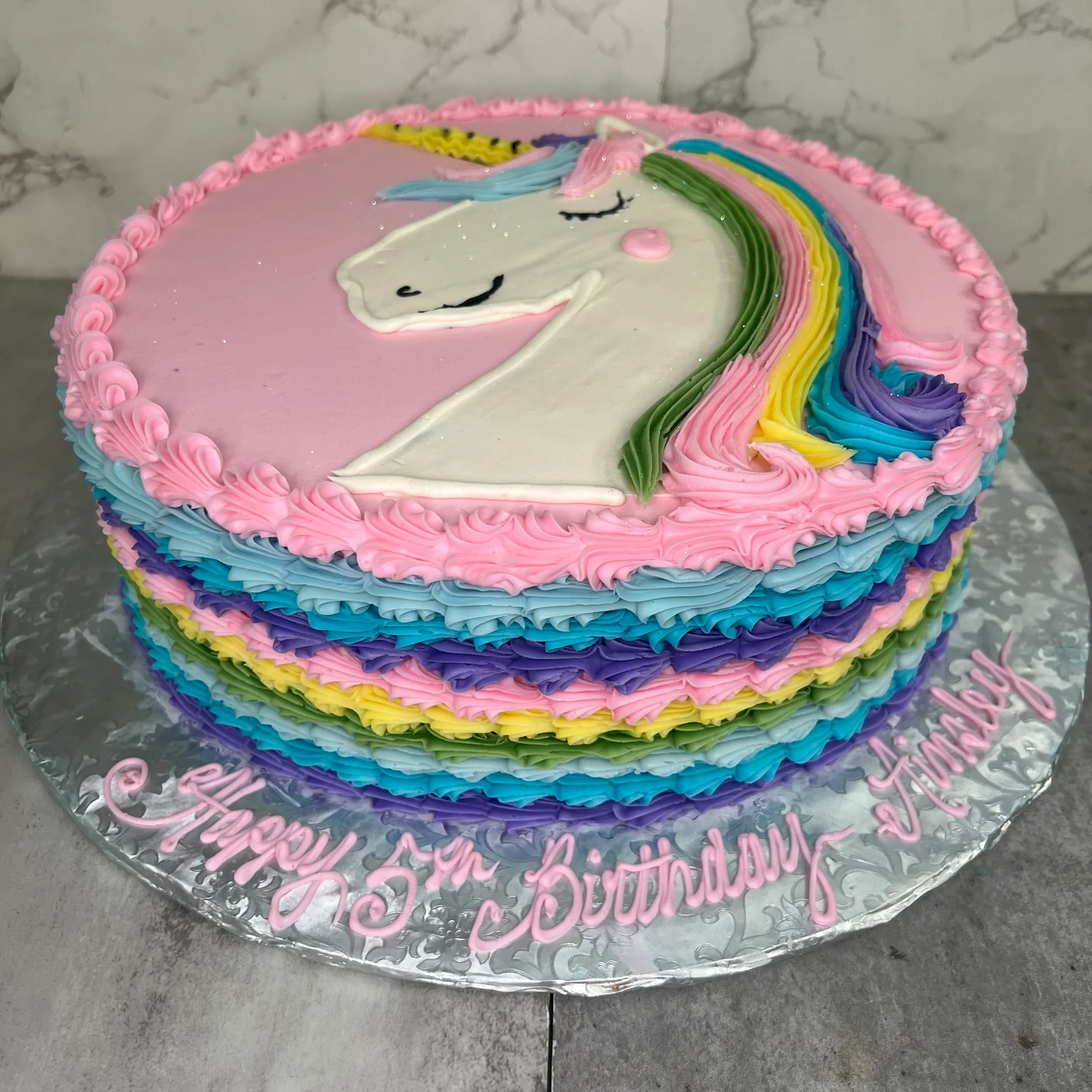 Colorful Pastel Ruffled Unicorn - Image 6