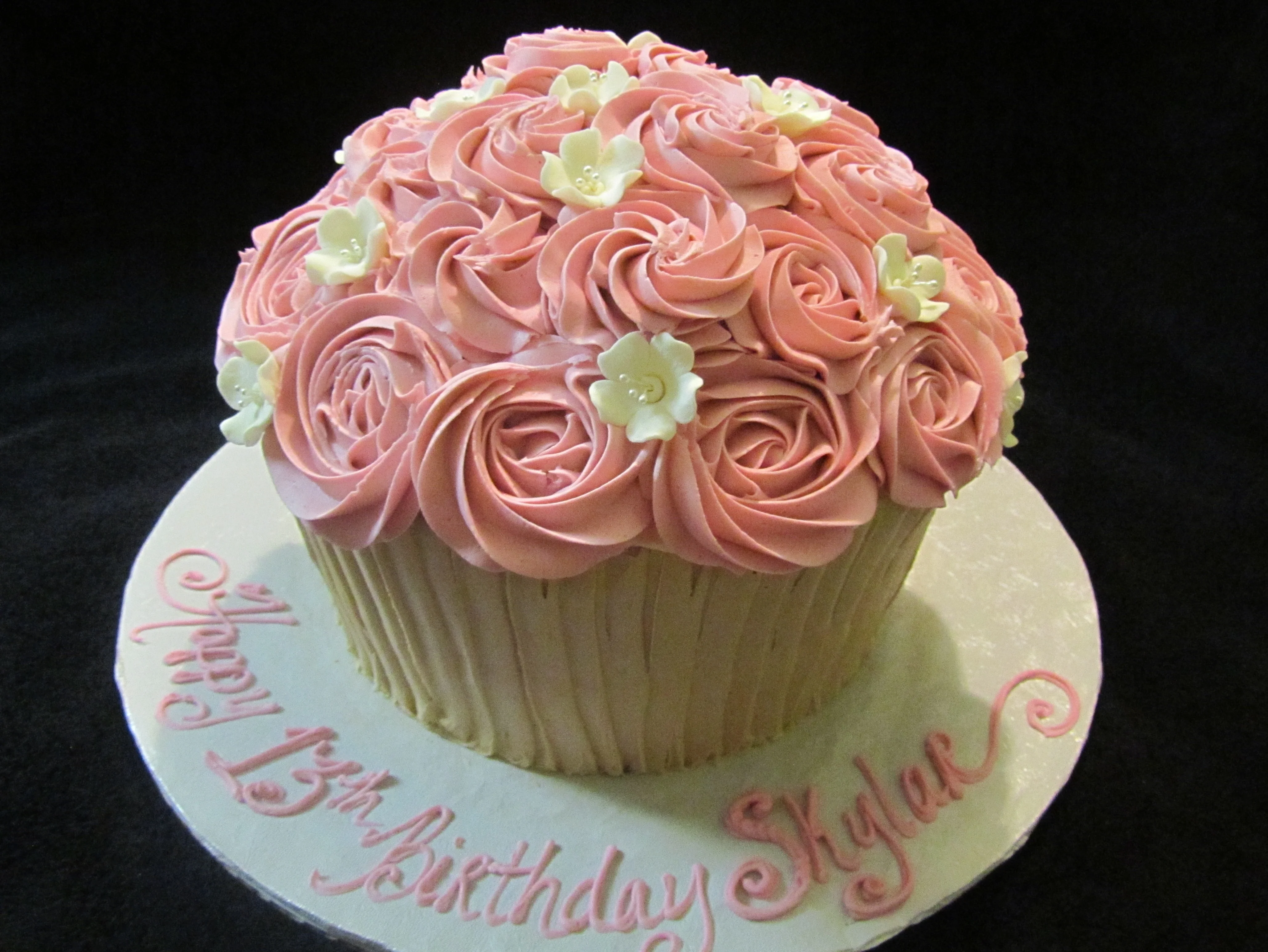 Cute Cupcake Shape Cake (Three Layer Cake)