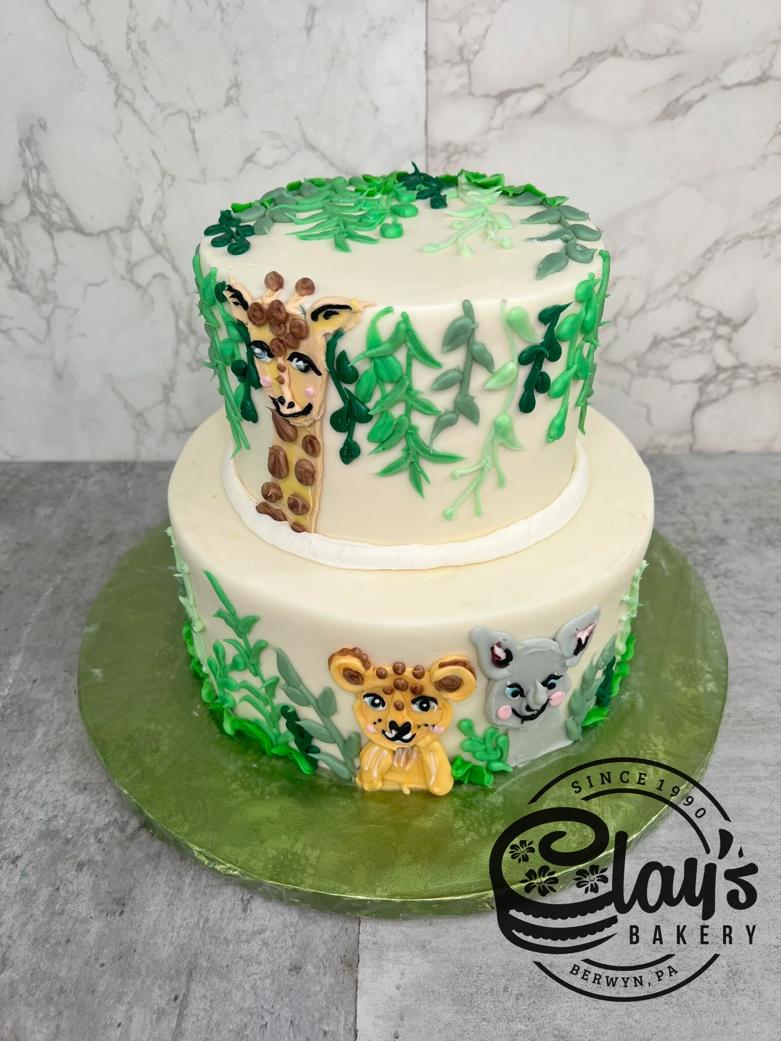 Cutesy Jungle Animals - Two Tier - Image 2