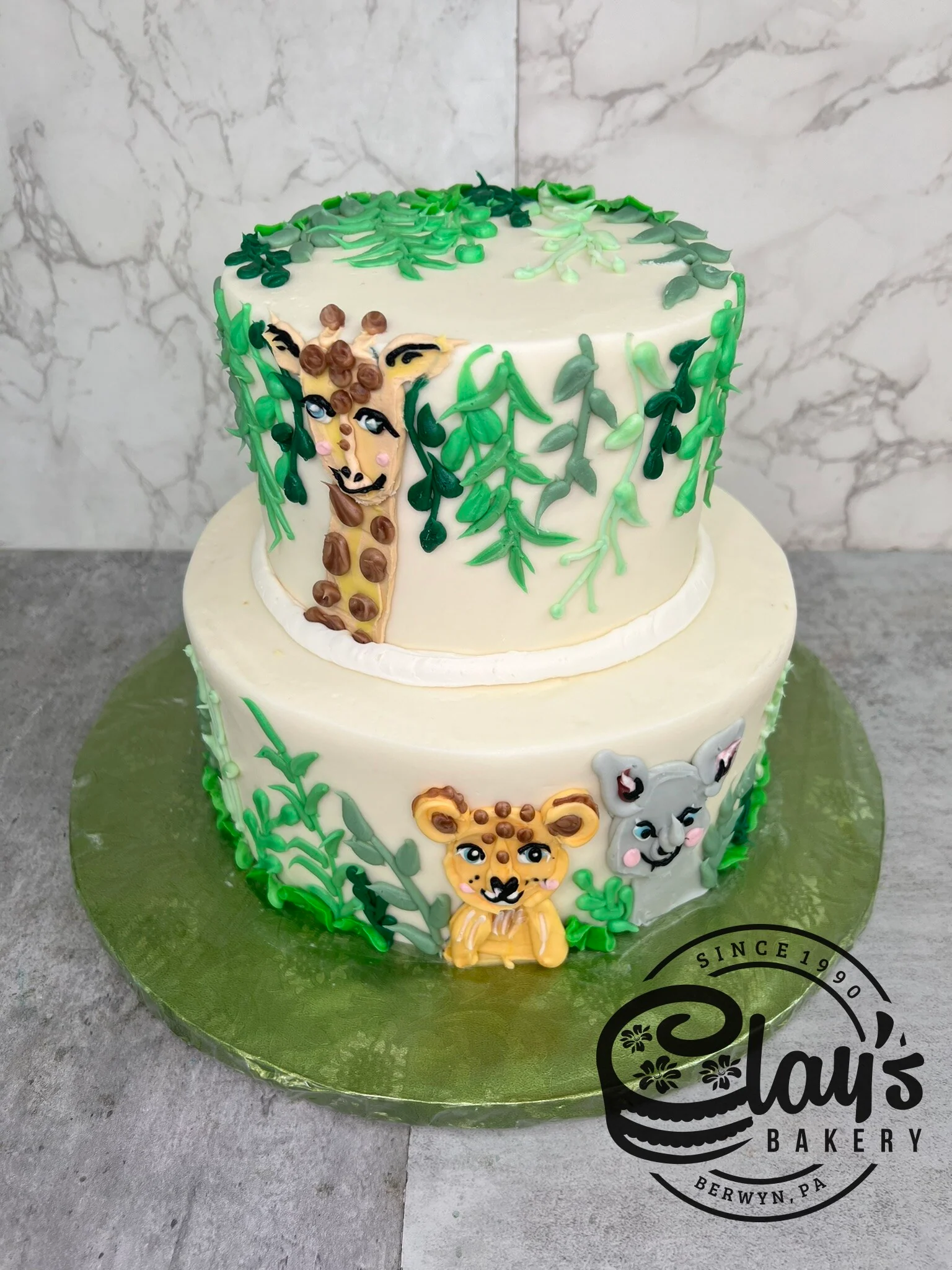Cutesy Jungle Animals - Two Tier - Image 3