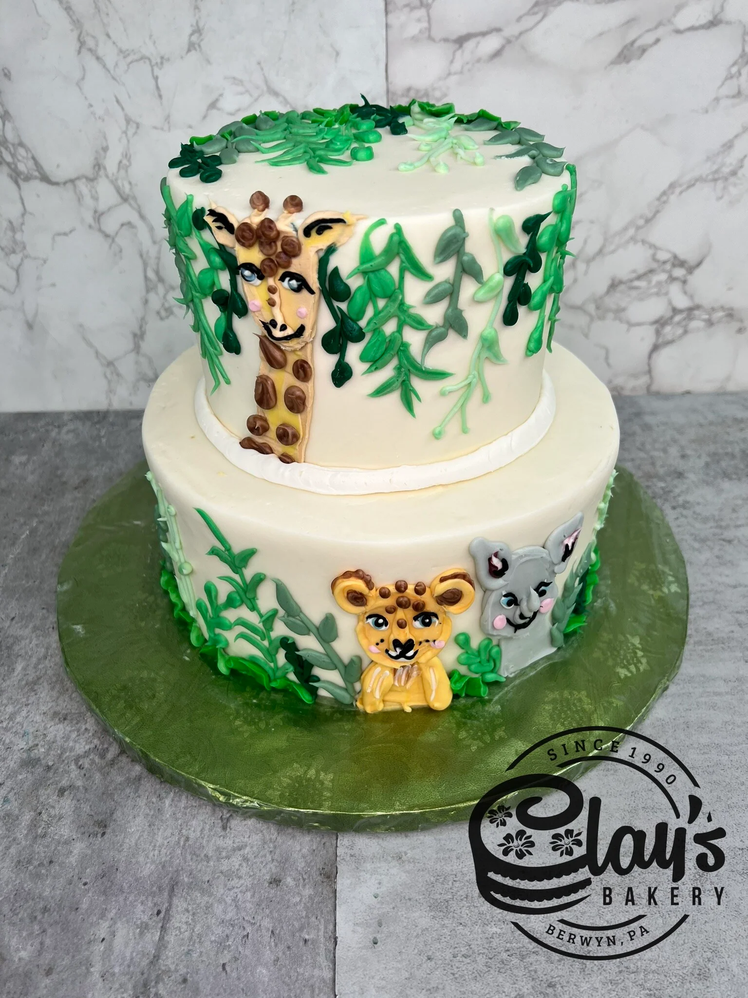 Cutesy Jungle Animals - Two Tier - Image 4