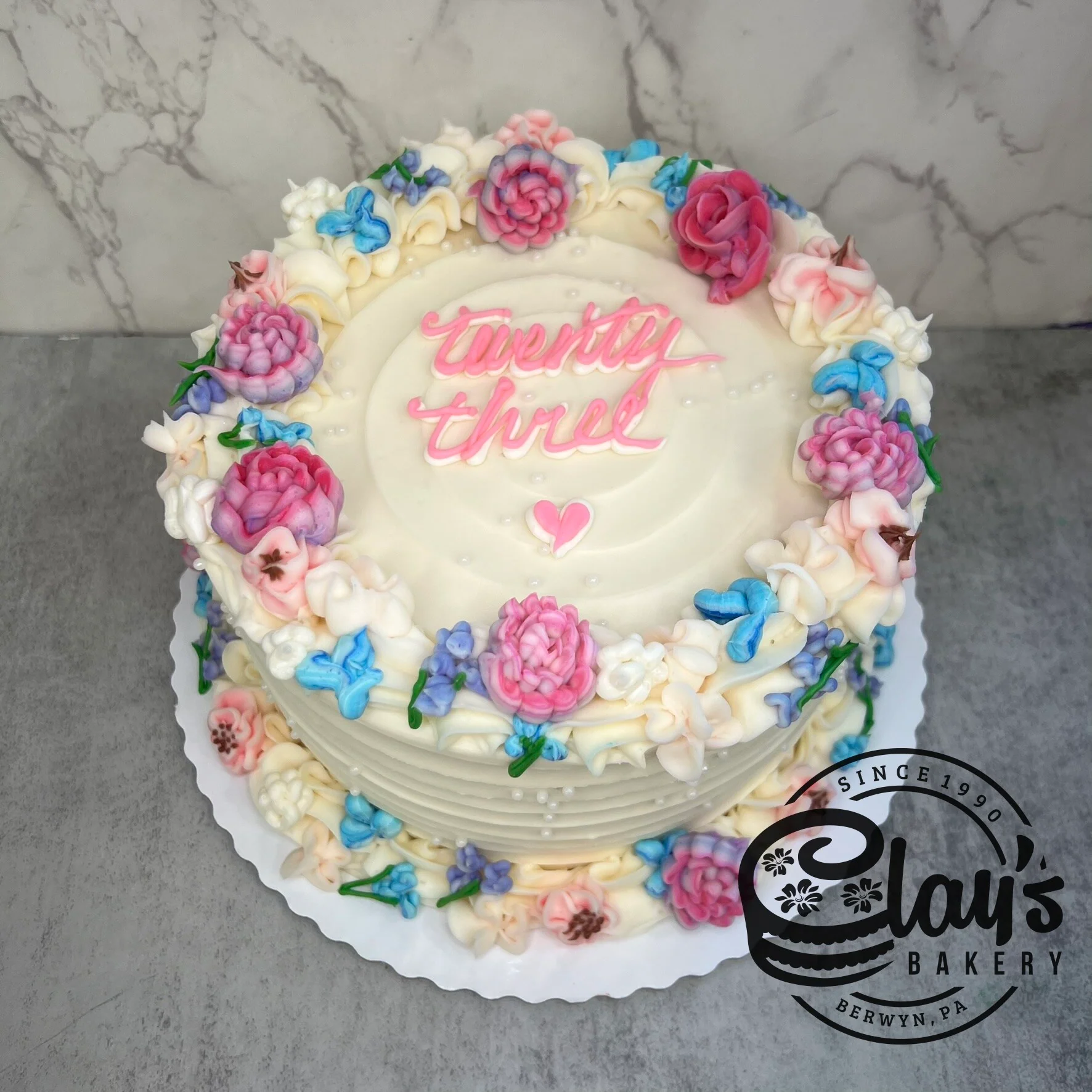 Delicate Florals around the Edge - Image 2