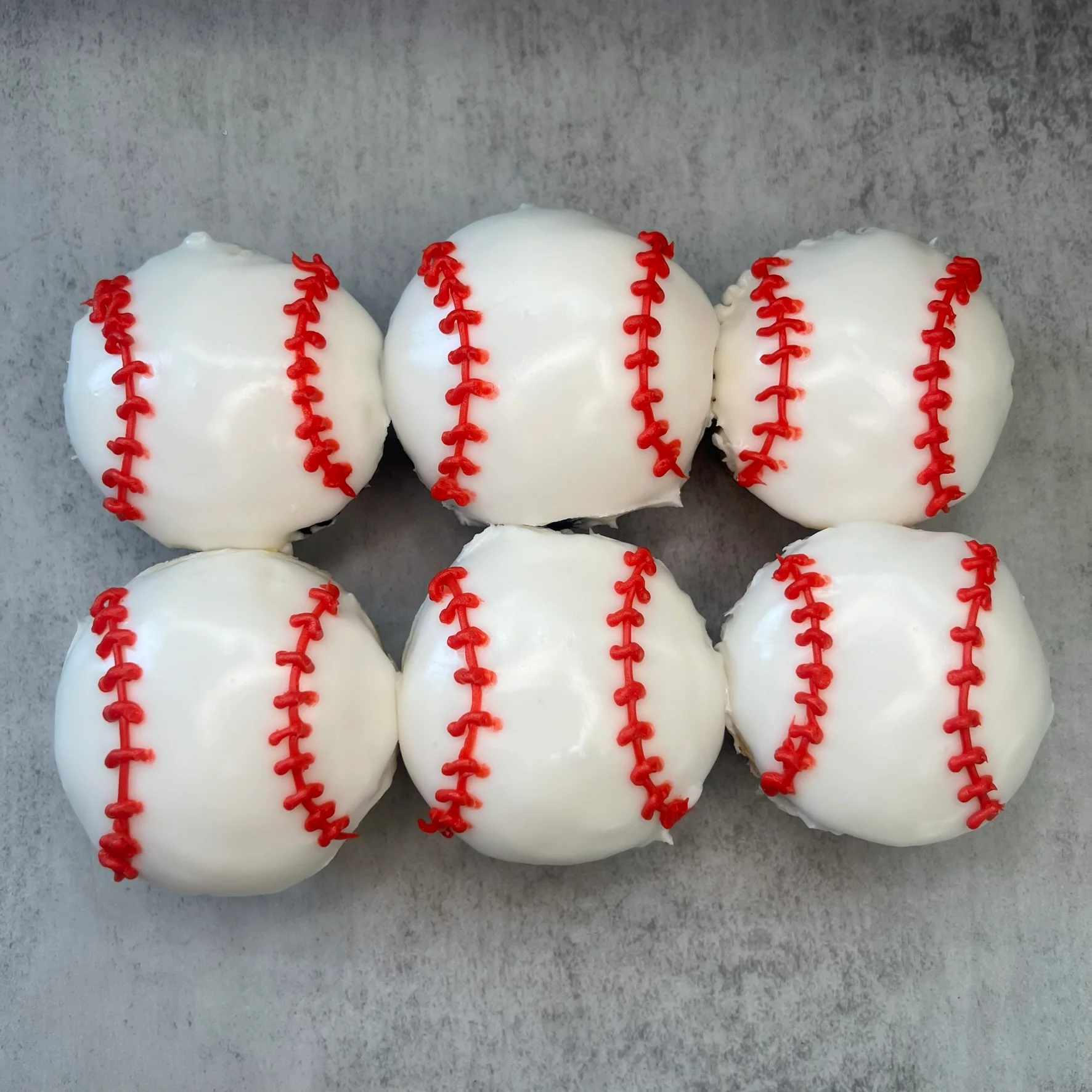 Dipped Baseball Cupcakes - Image 2
