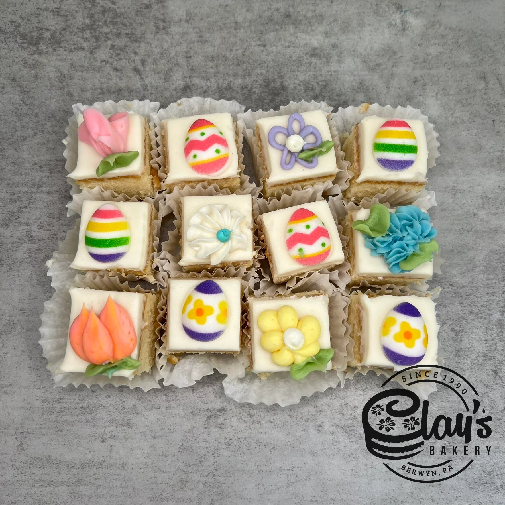 Easter Petite Fours