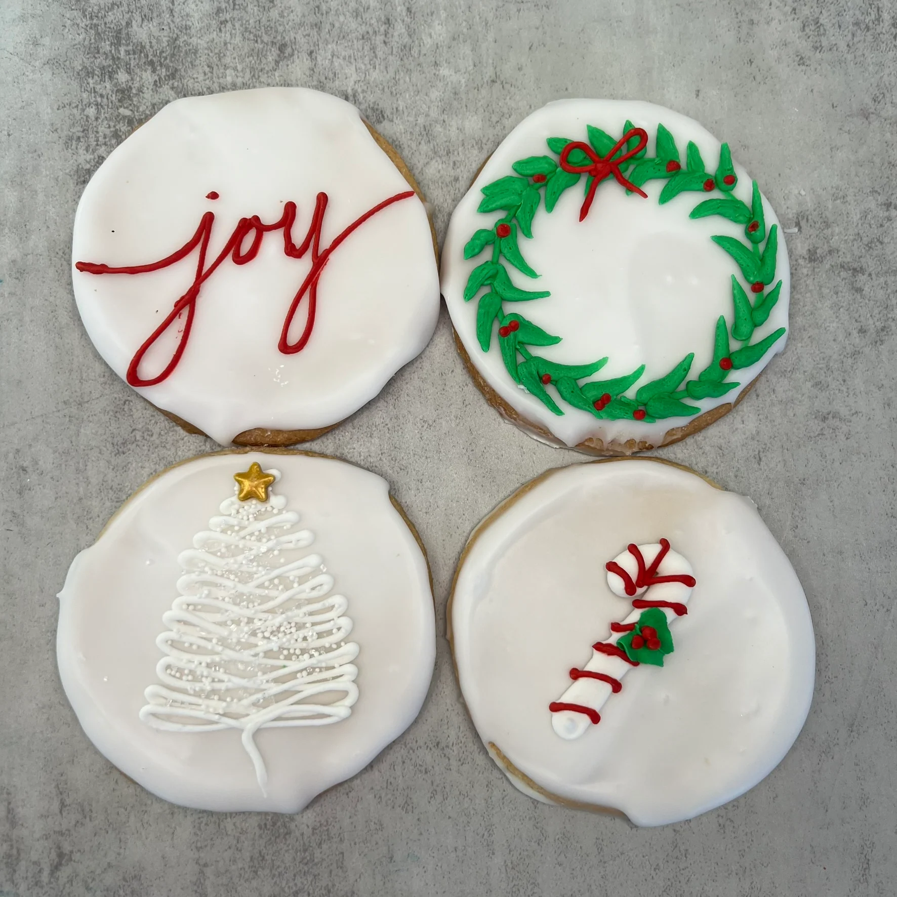 Elegant Christmas Cookies