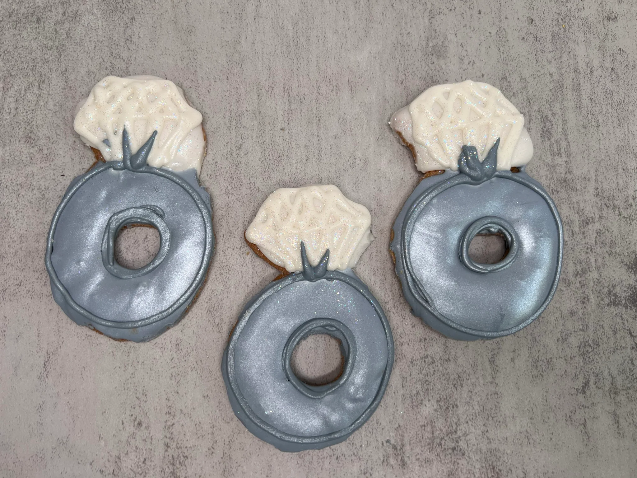 Engagement Ring Cookies
