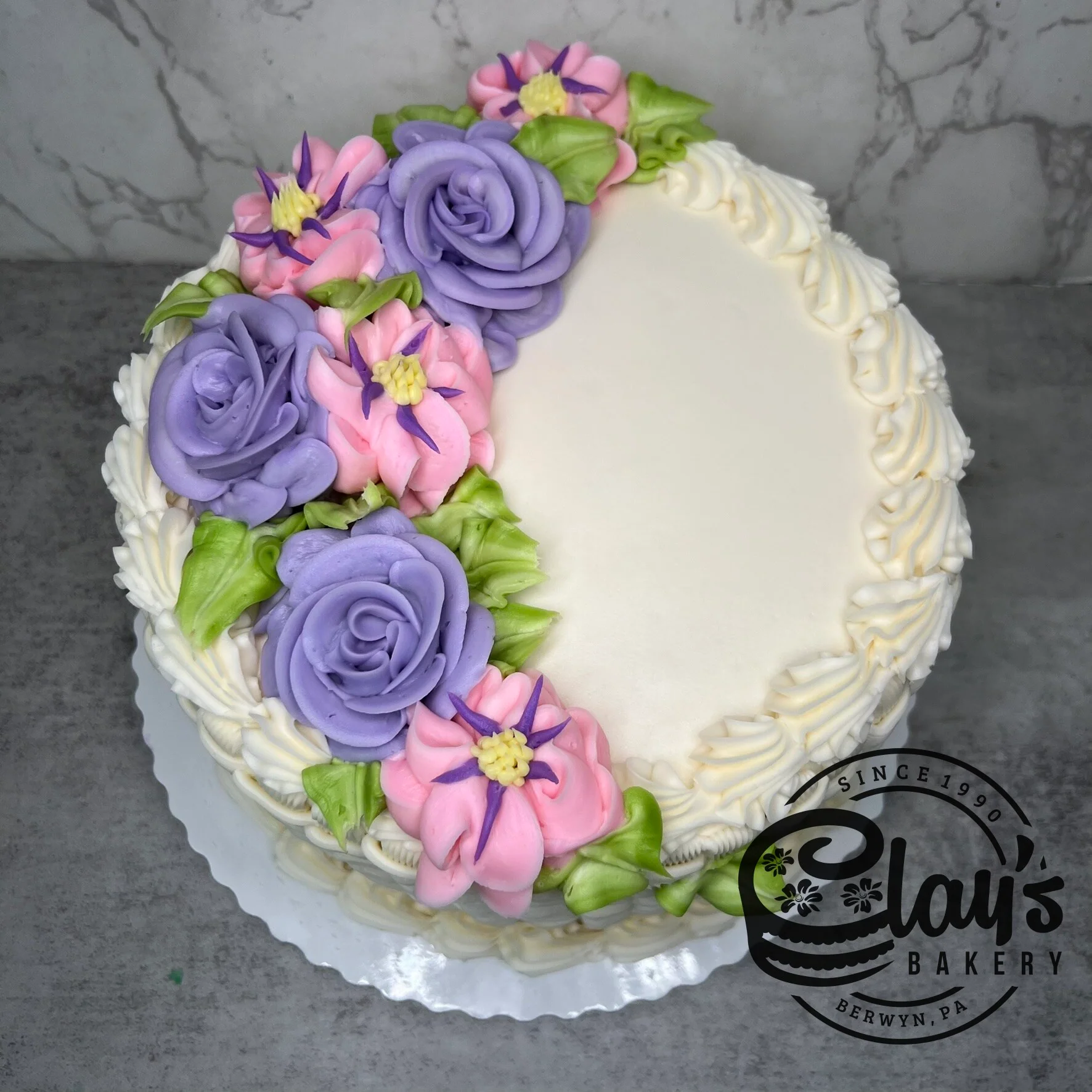 Feminine Flowers and Basket Weave Sides - Image 3