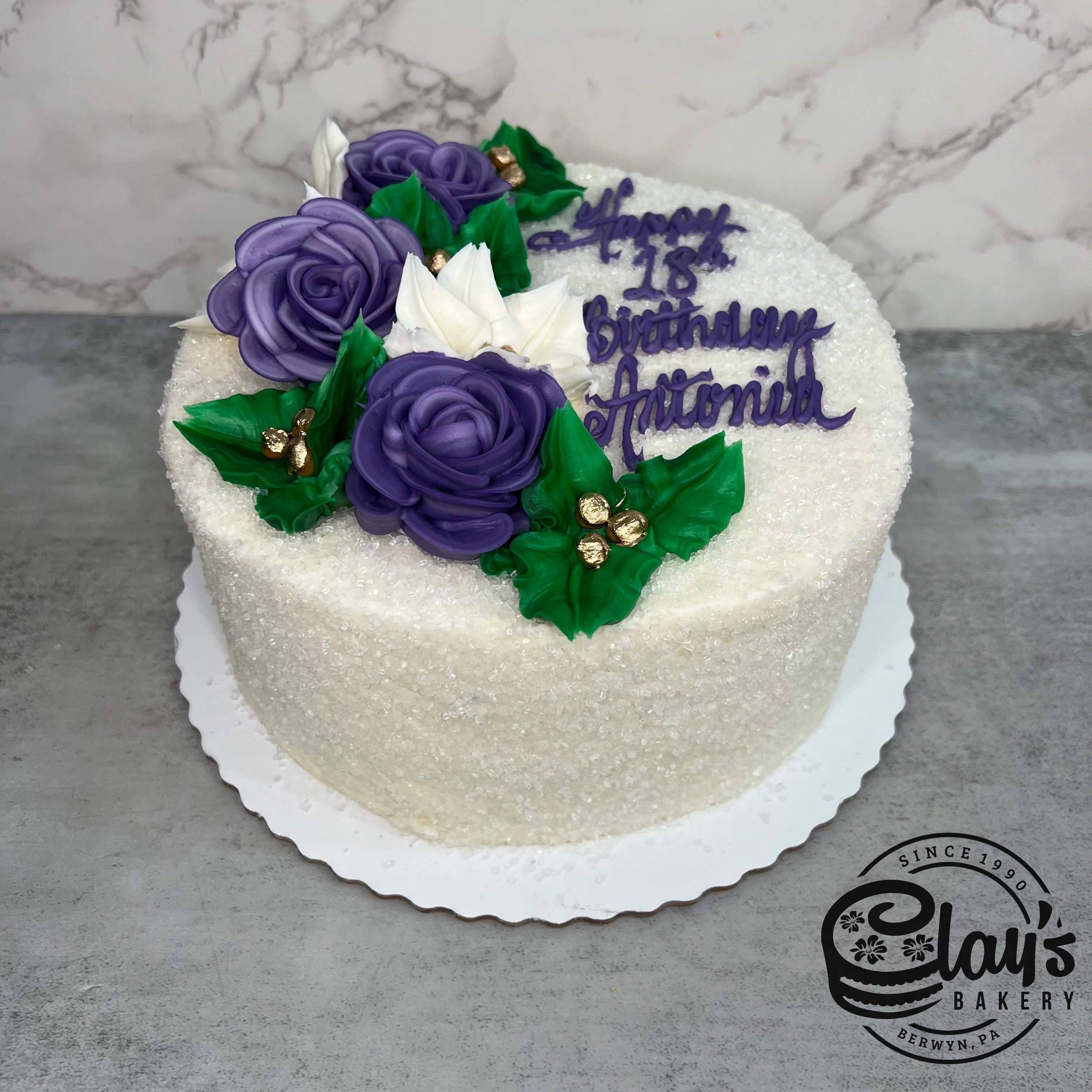 Flowers and Holly