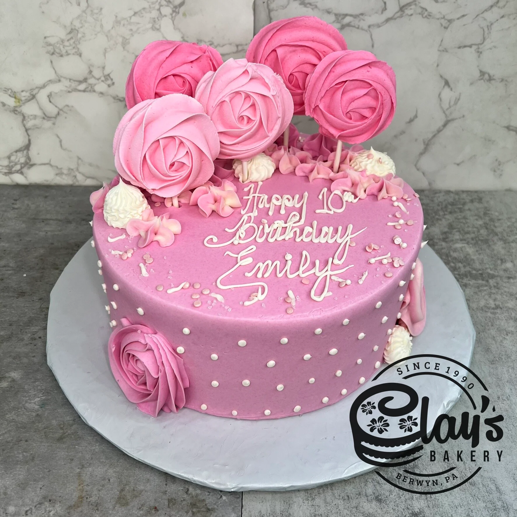 Fun Rosette Lolipops