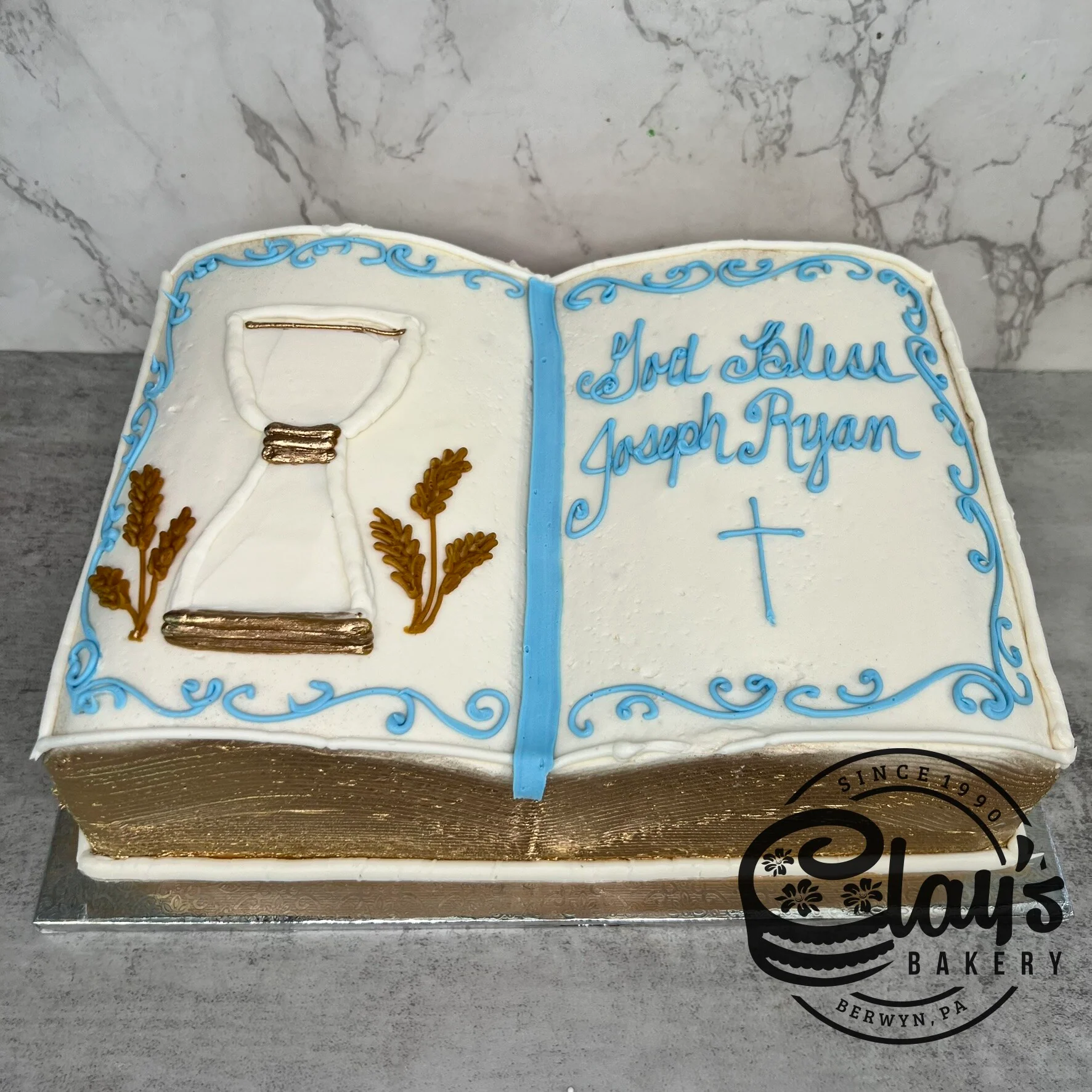 Golden Holy Book (Open Book Shape) - Image 2