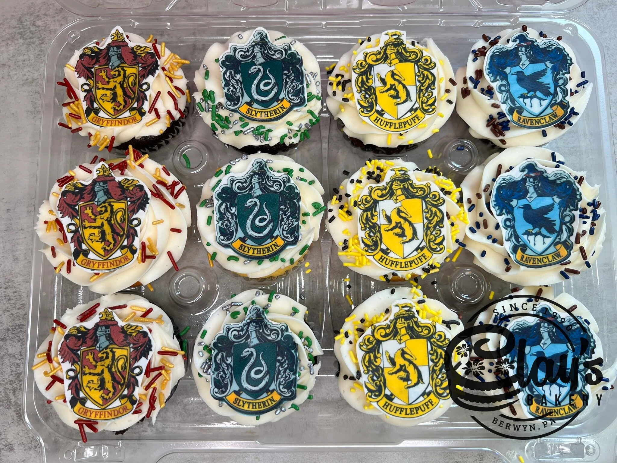 Harry Potter House Image Cupcakes - Image 3