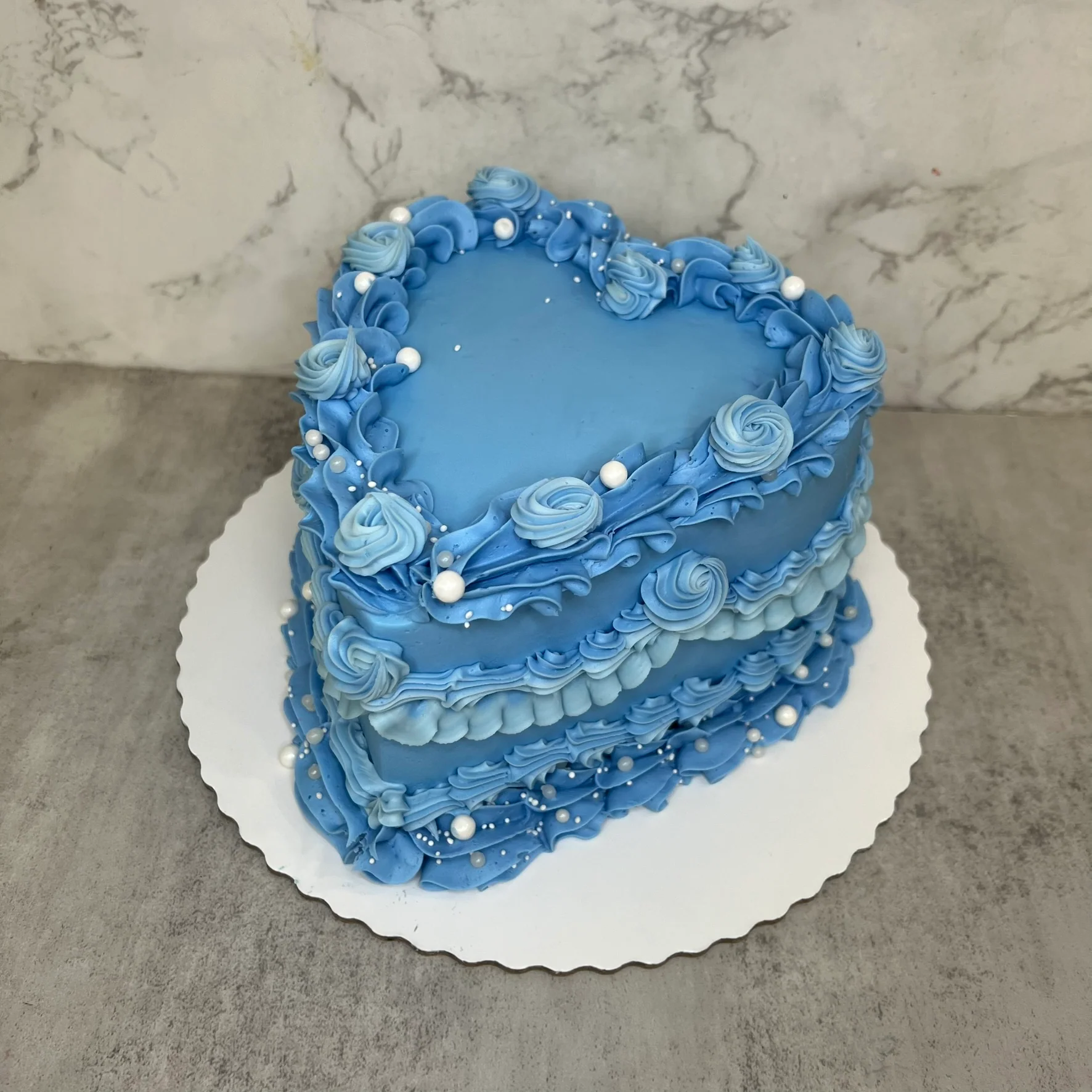 Heart of Pink - Shaped Cake - Image 3