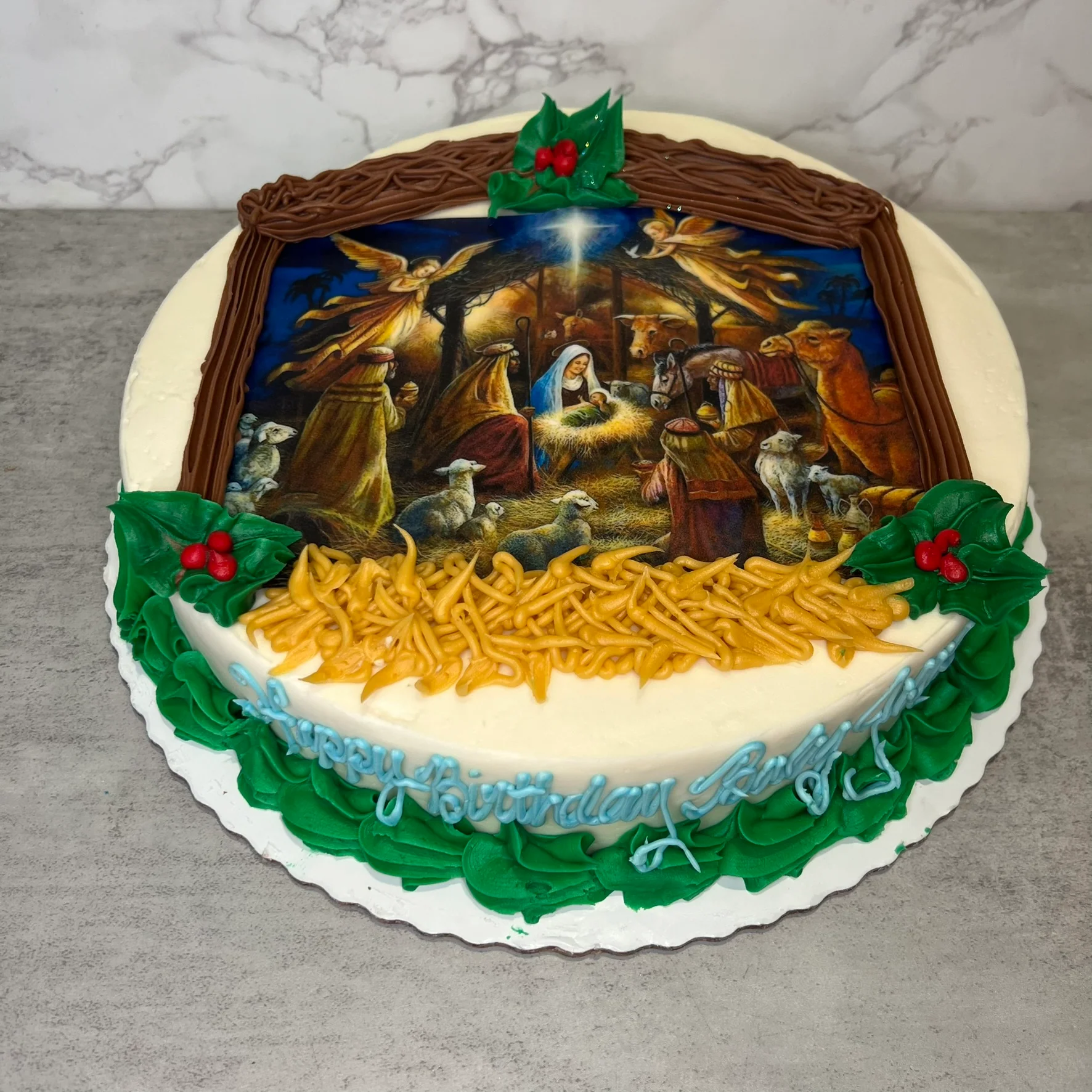 Holy Nativity Scene Image (SINGLE LAYER) - Image 2