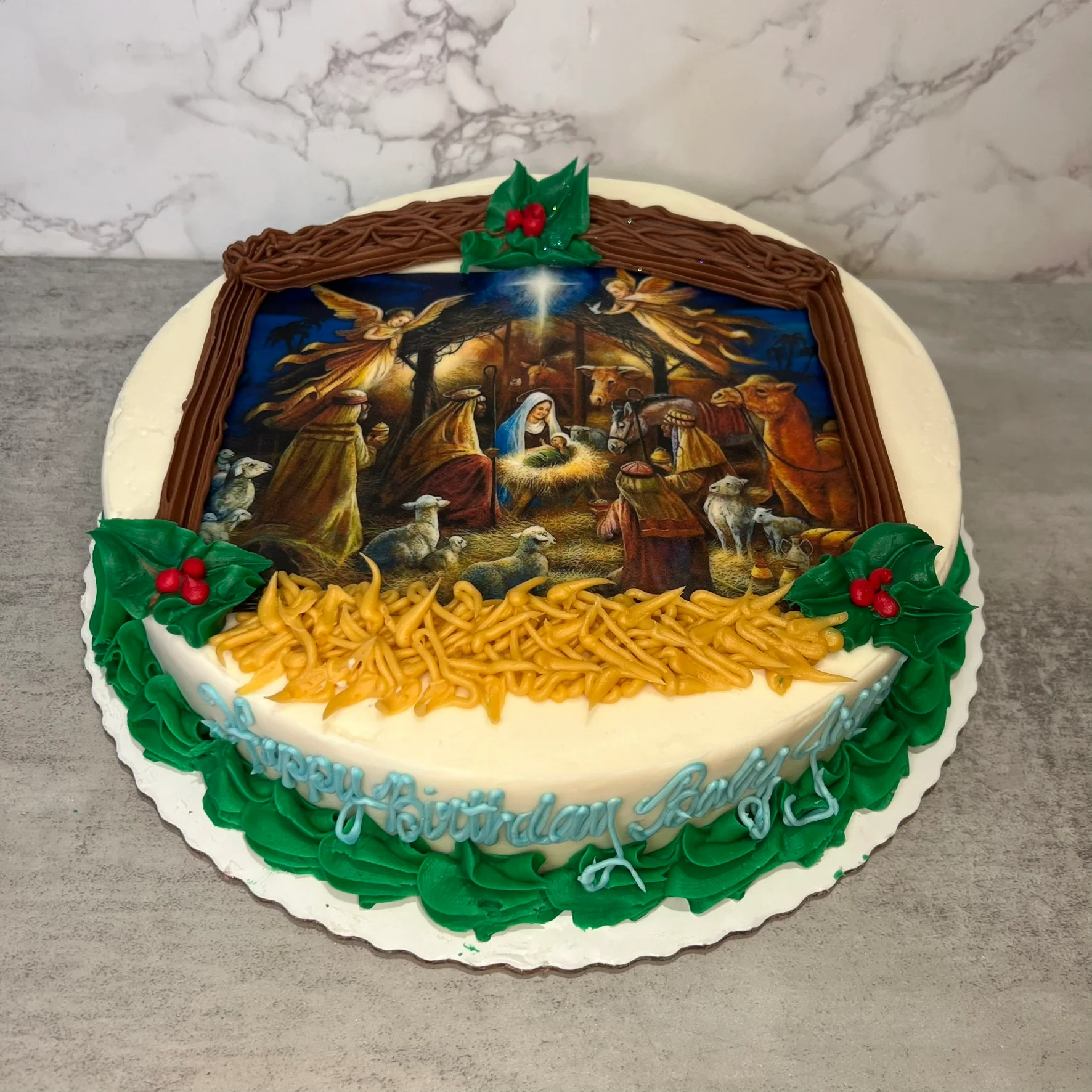 Holy Nativity Scene Image (TWO LAYER) - Image 2