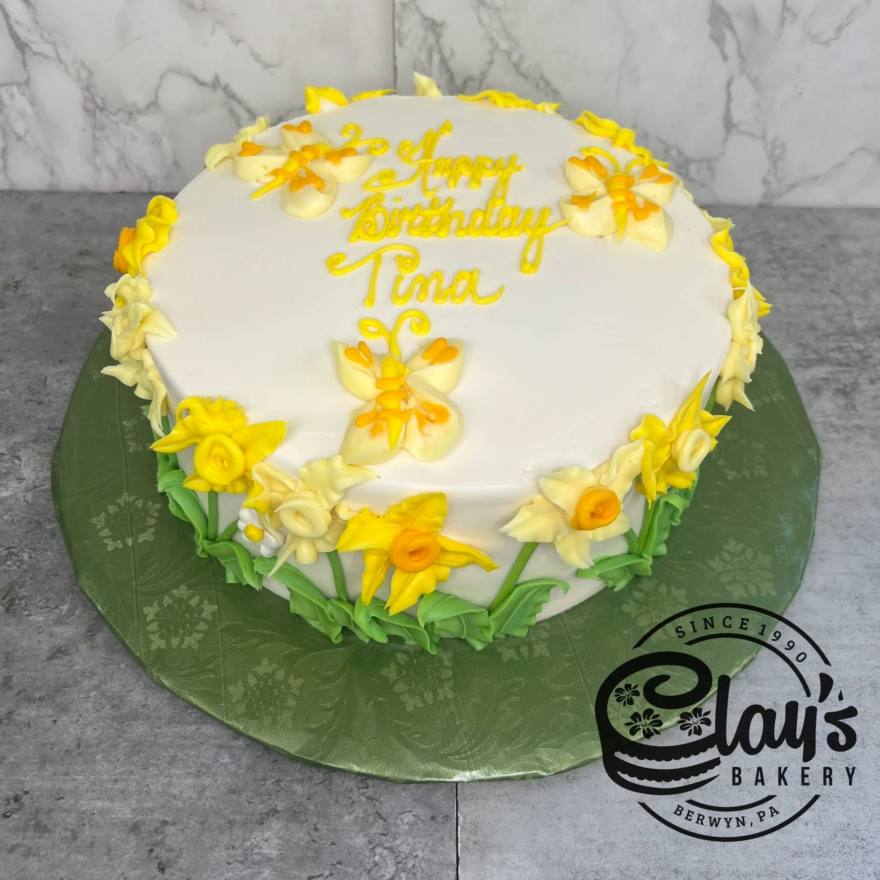 Icing Daffodils and Butterflies - Image 2