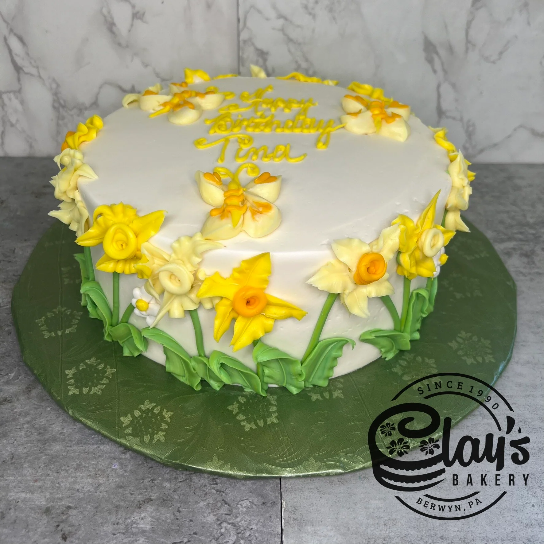 Icing Daffodils and Butterflies - Image 3