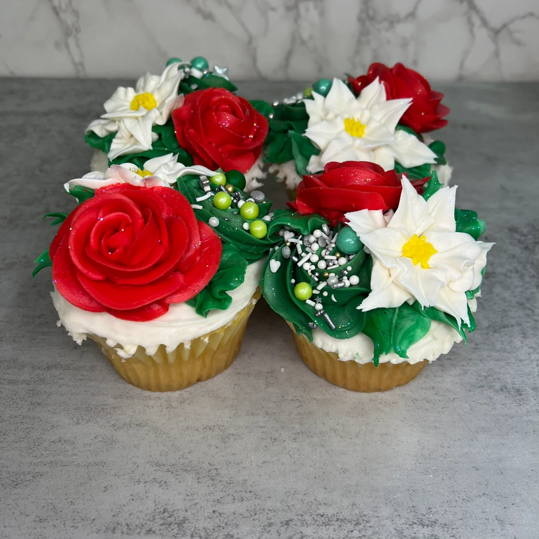 Jumbo Christmas Cupcakes - Image 2