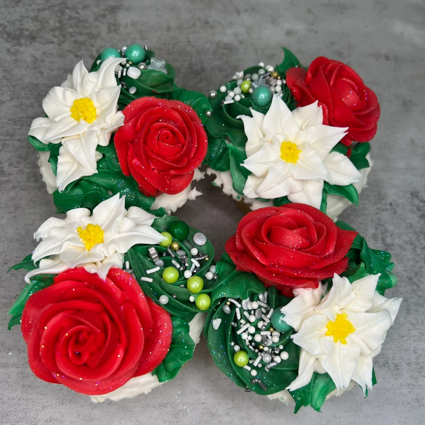 Jumbo Christmas Cupcakes - Image 3