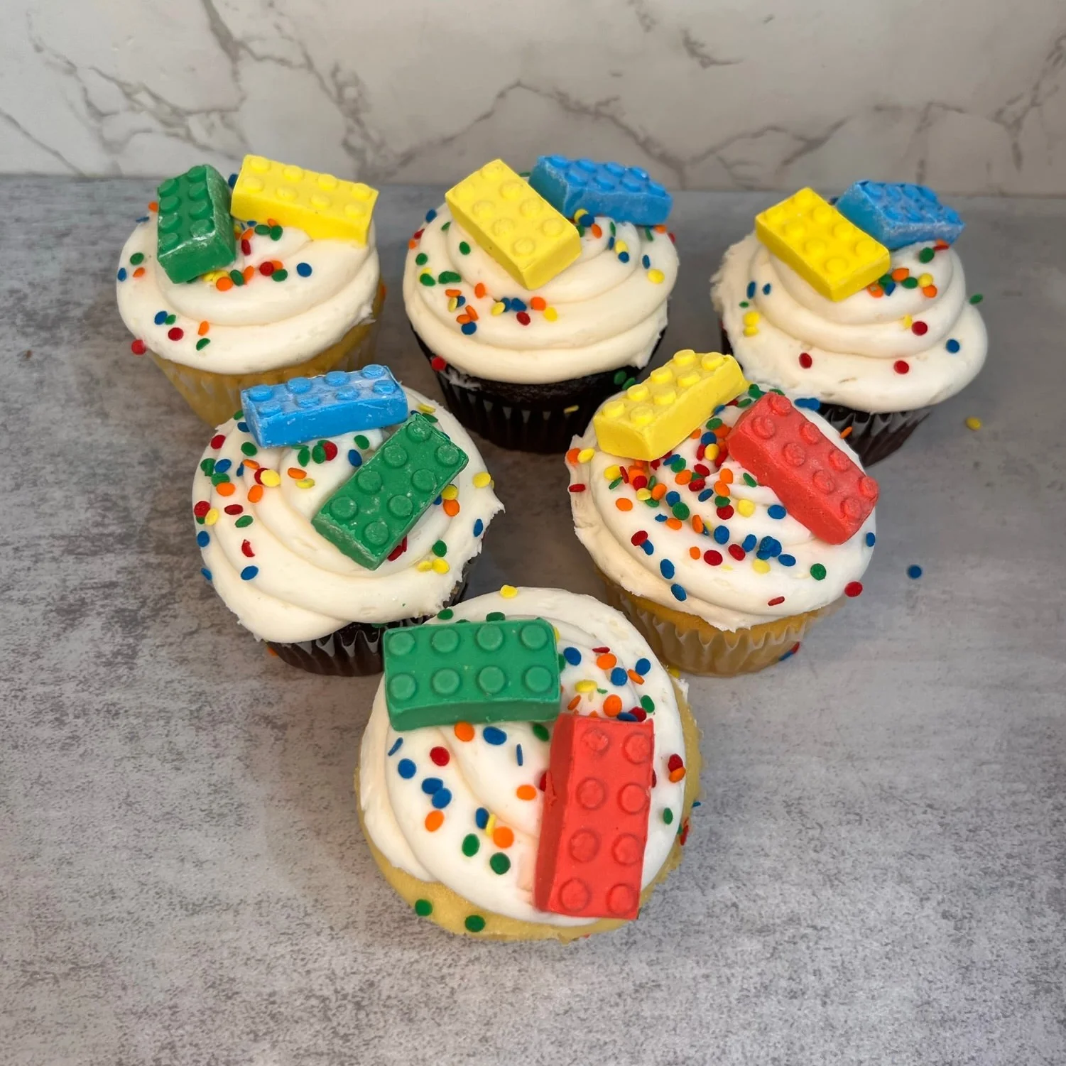 Lego Cupcakes