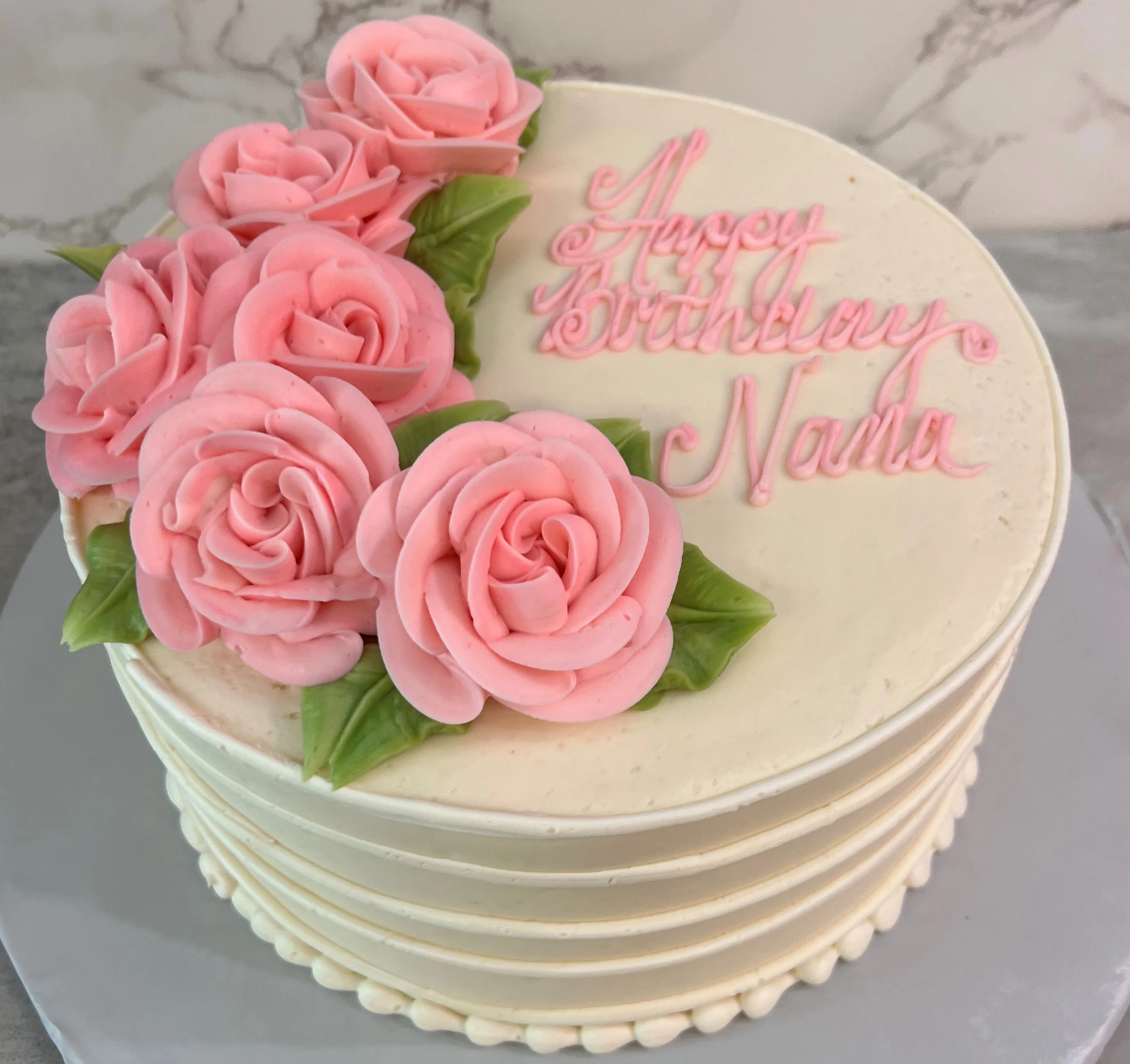 Light Pink Roses with Lined Sides - Image 4