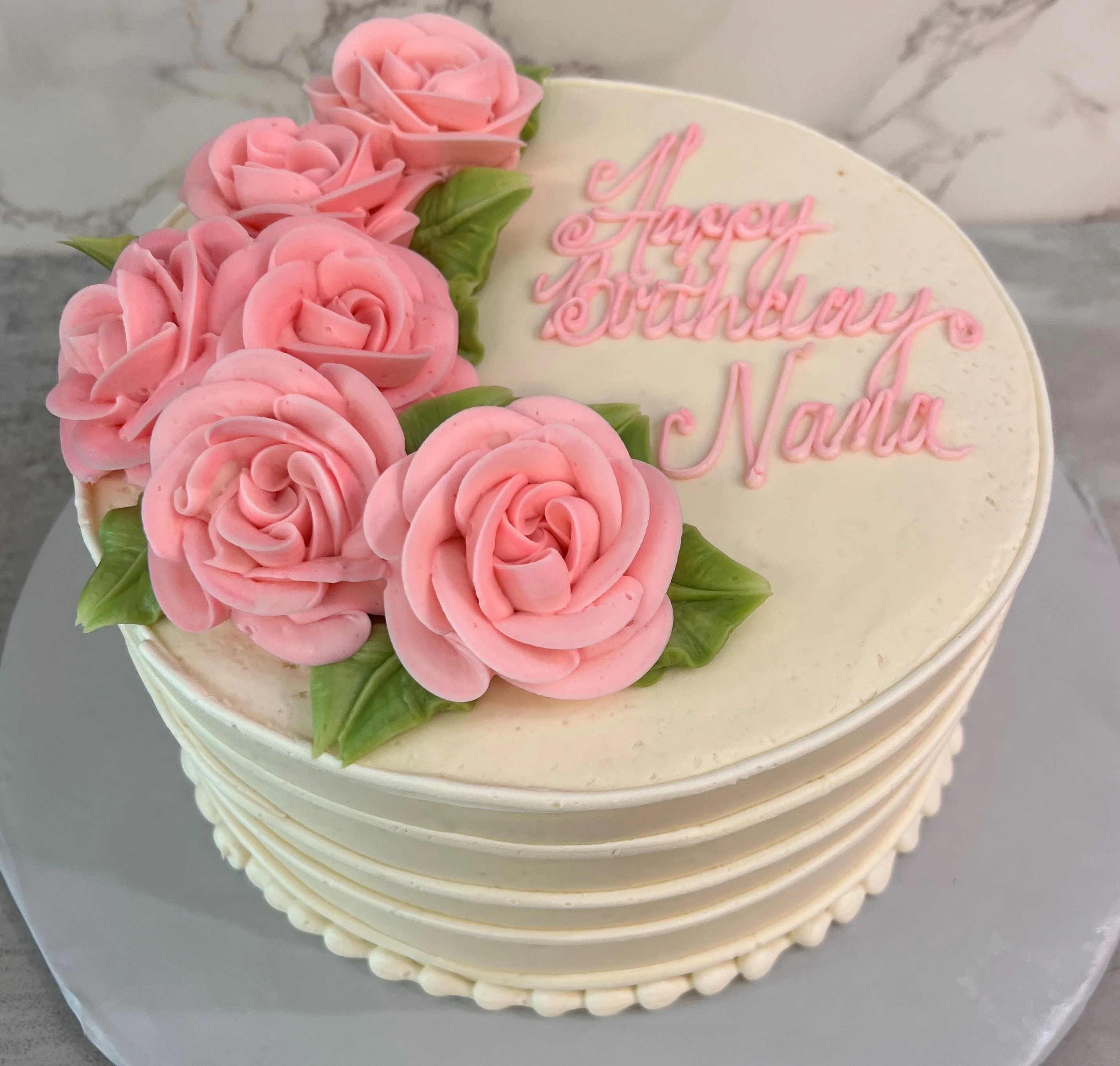 Light Pink Roses with Lined Sides - Image 5