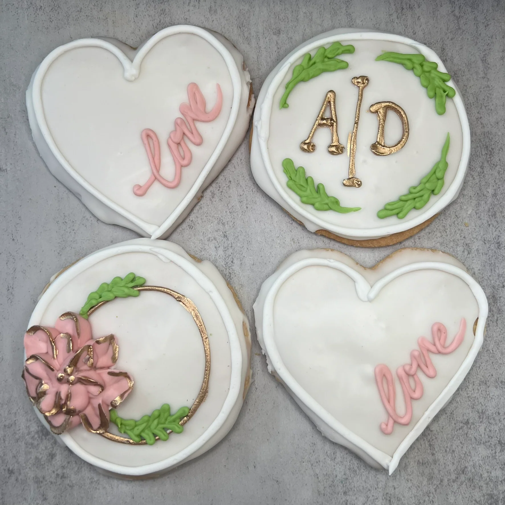 Monogram Love Cookies - Image 5