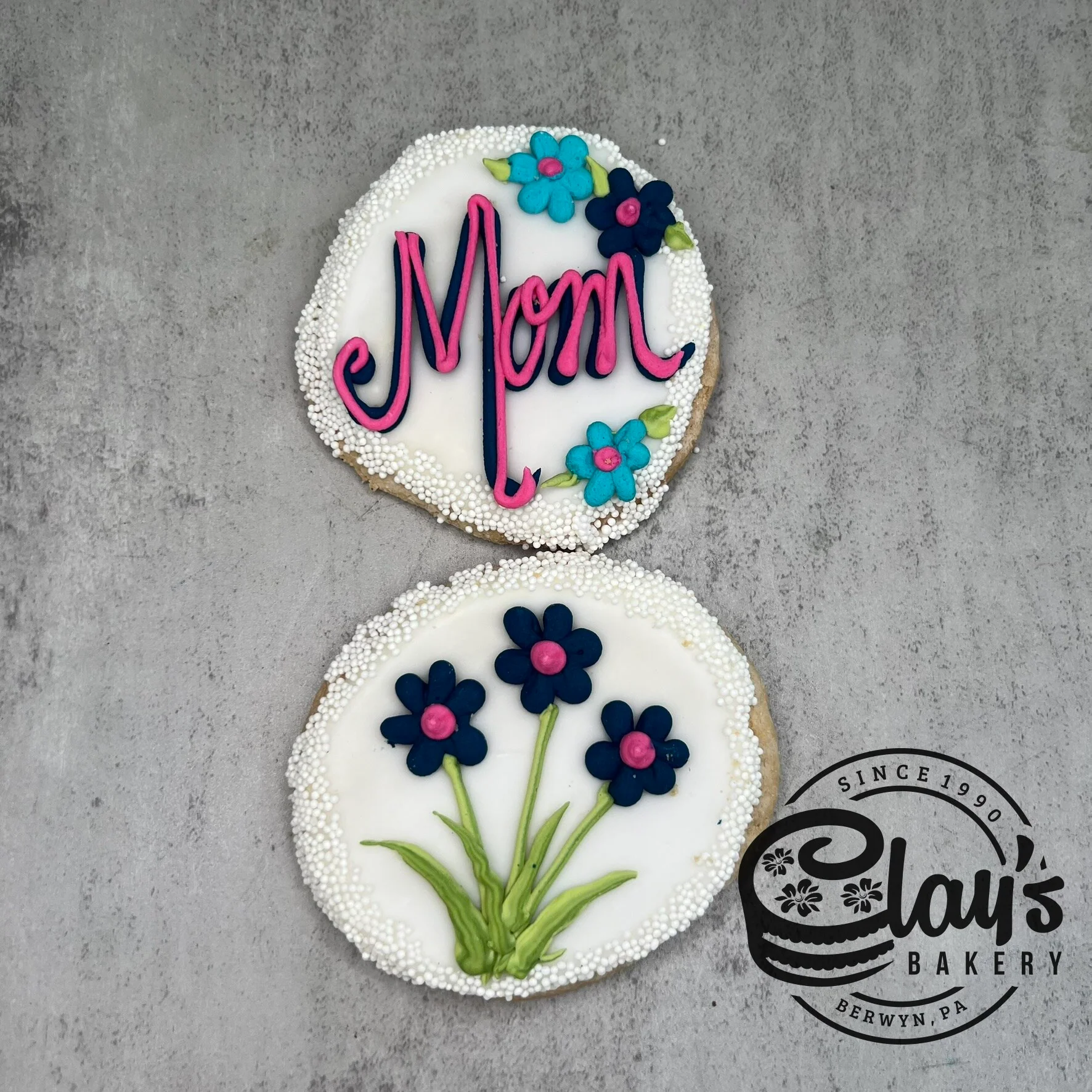 Mother's Day Cookie Bag - Mom and Flowers - Image 2