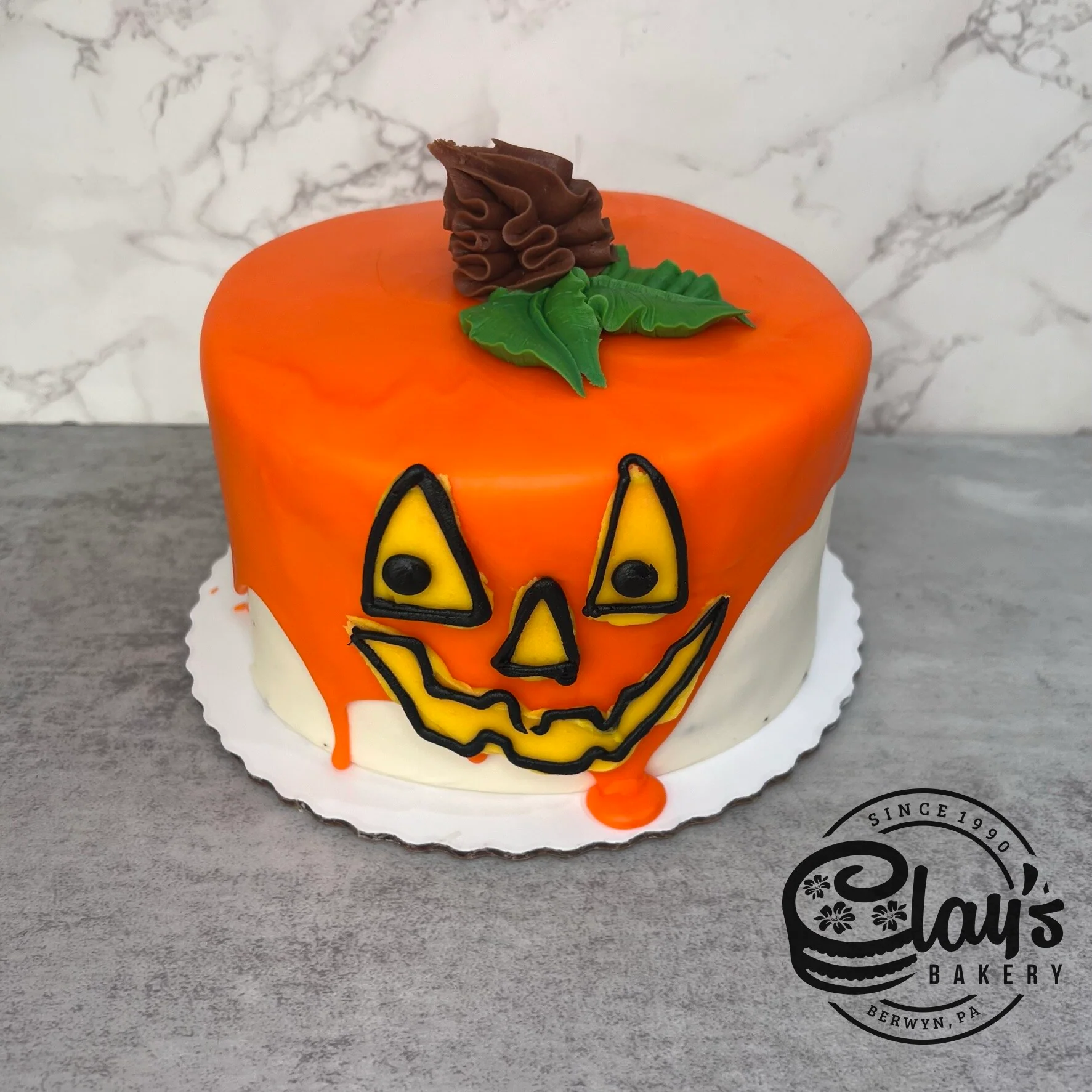 Orange Dipped Jack-o-Lantern - Image 3