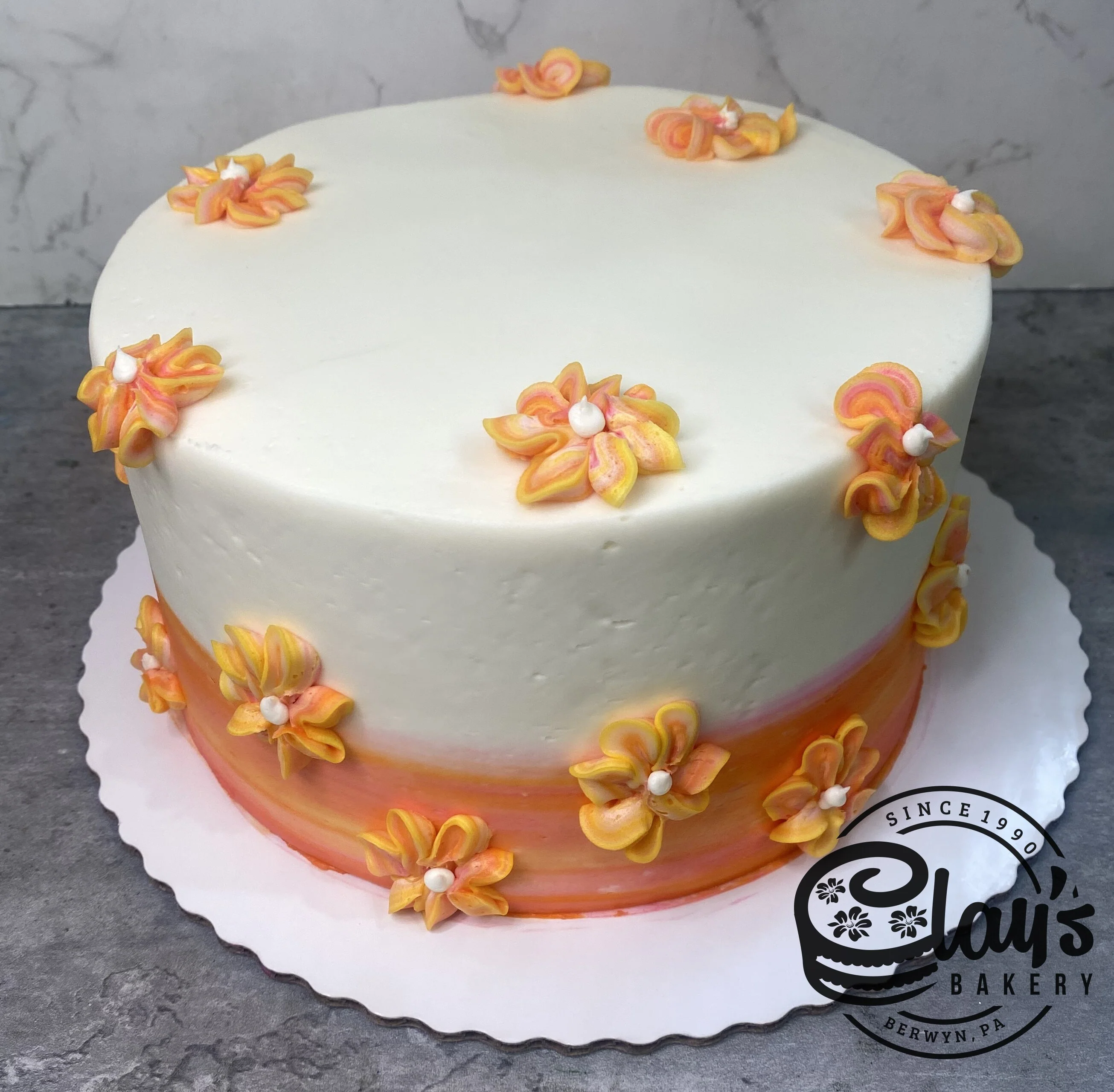 Peachy Orange Around