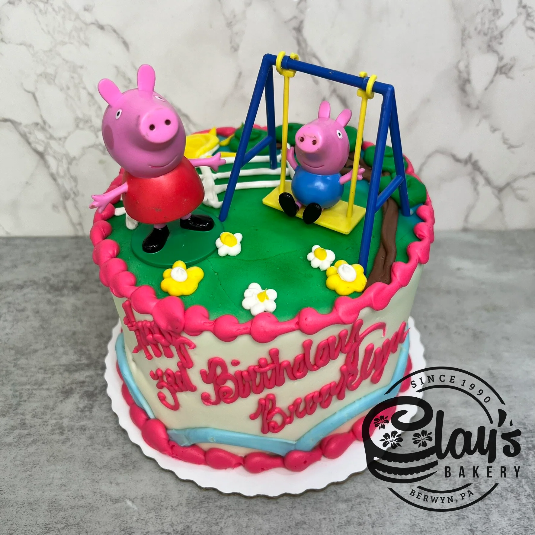 Peppa Floral Swingset