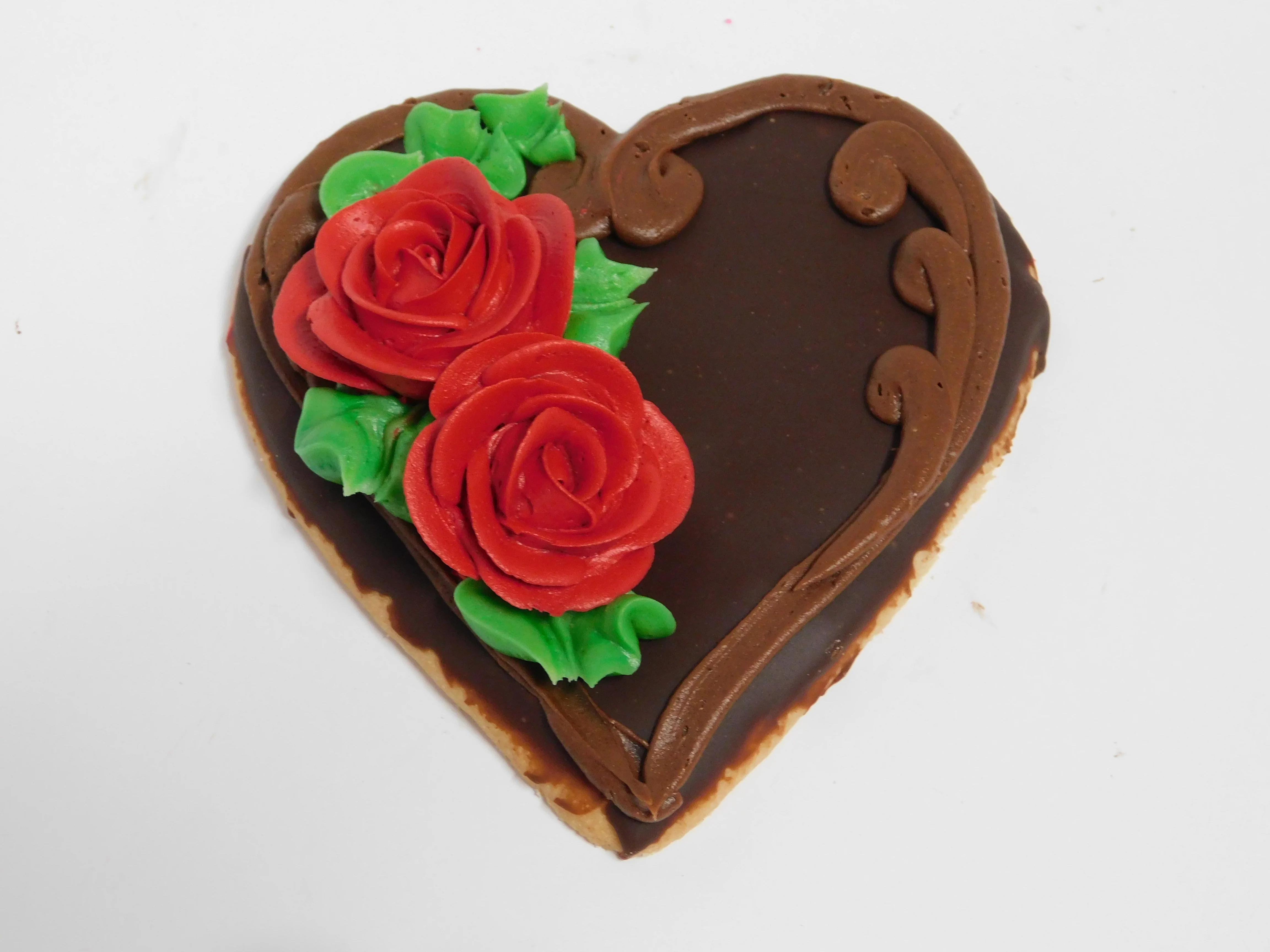 Personalized Heart Shaped Cookie - Image 3