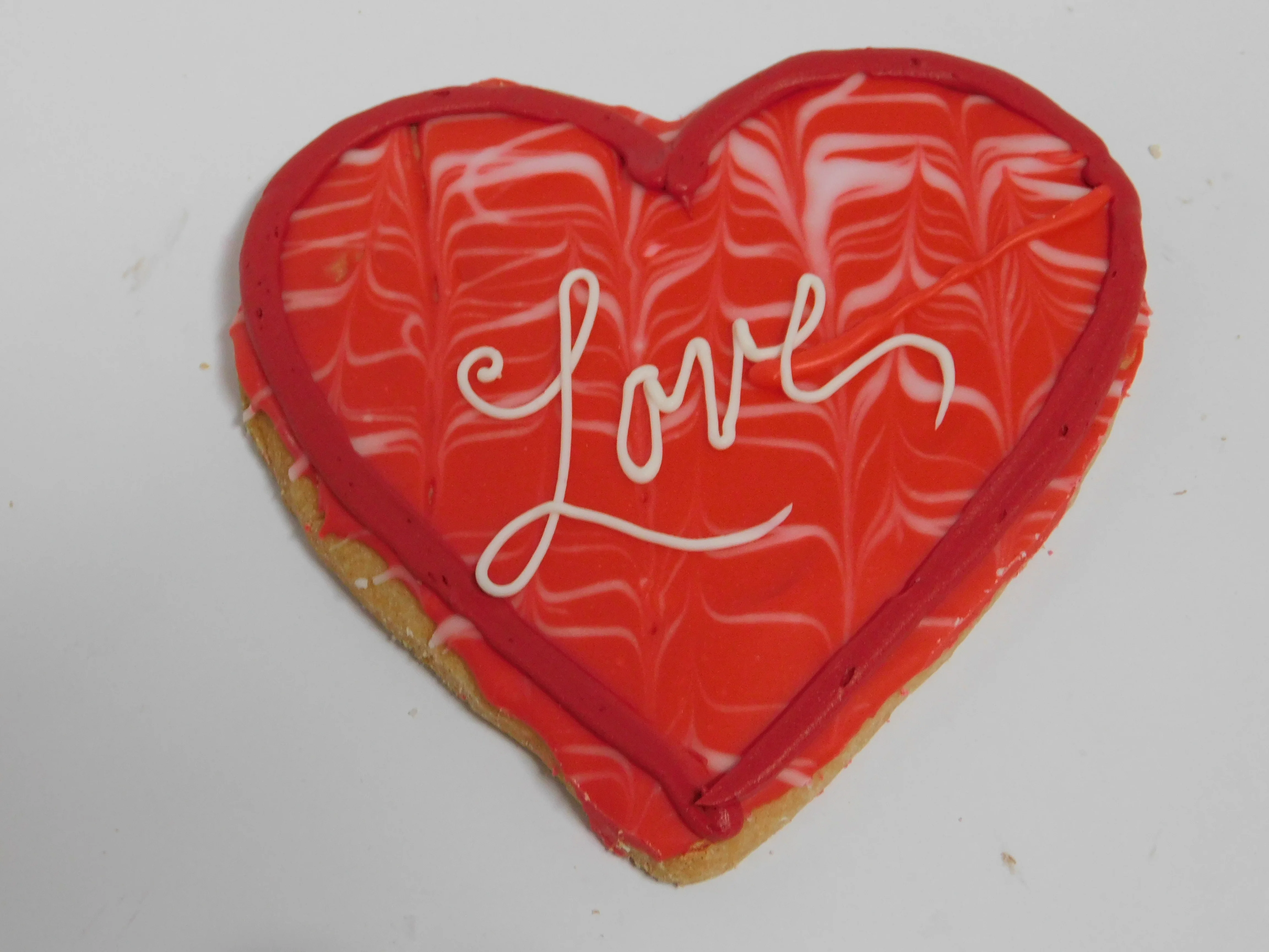 Personalized Heart Shaped Cookie - Image 4