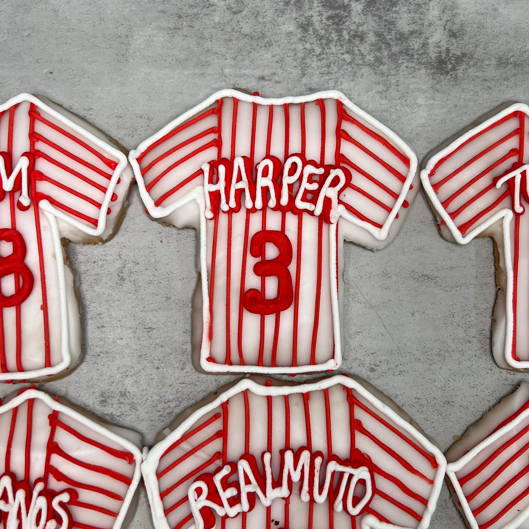 Phillies Jersey Cookies - Image 2