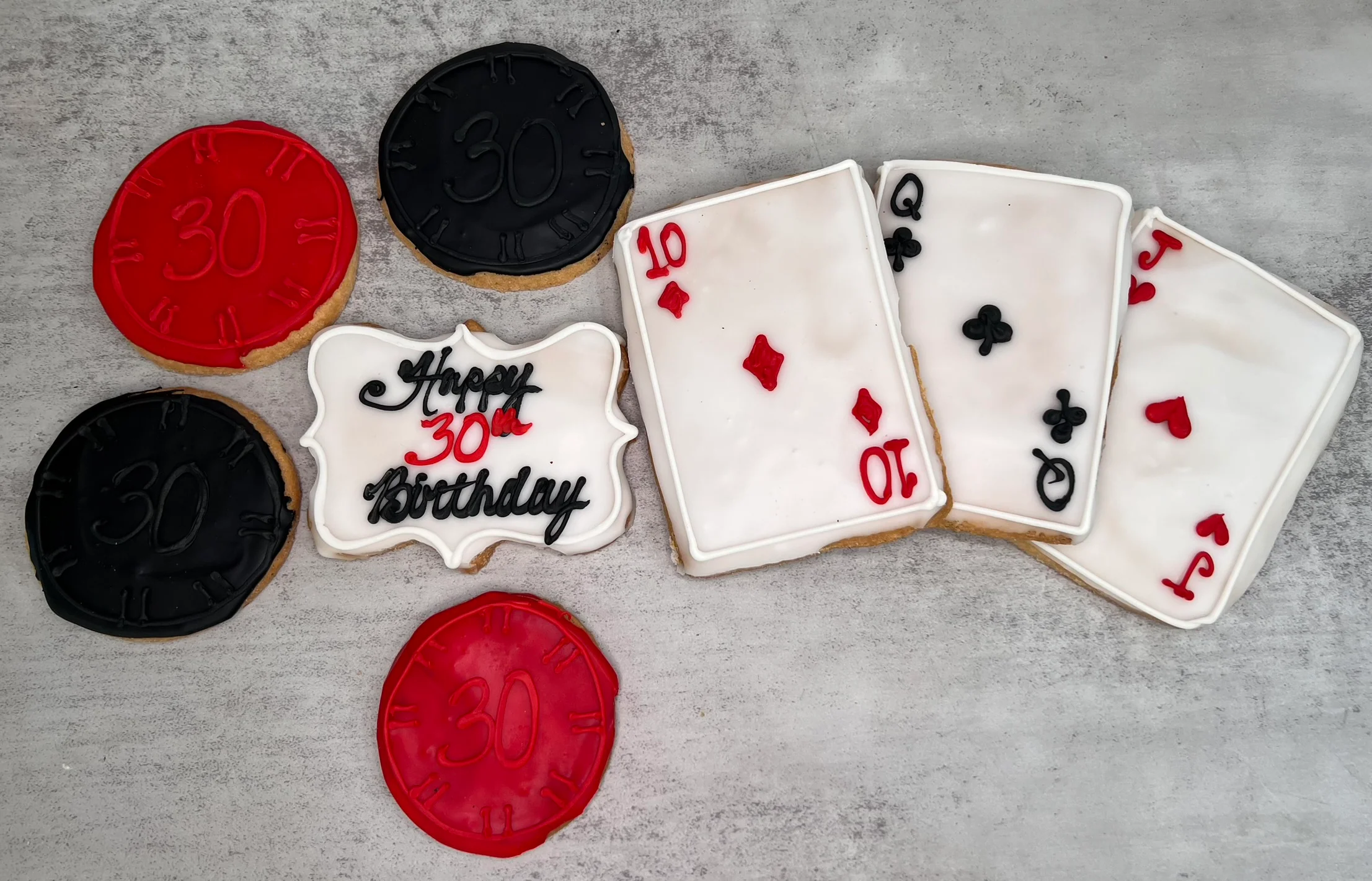 Poker Cookies